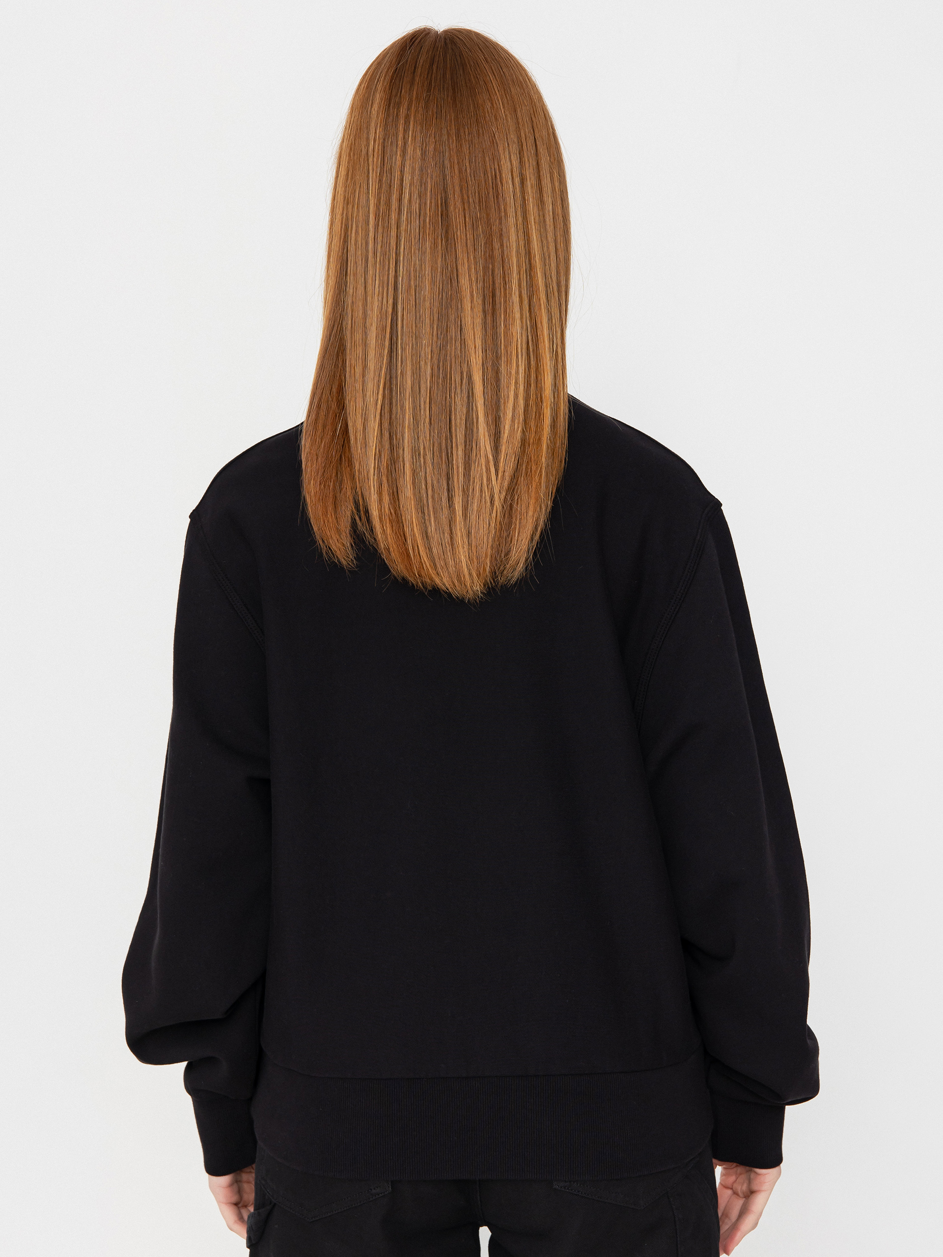 Mikina Carhartt WIP American Script Wmn (black)