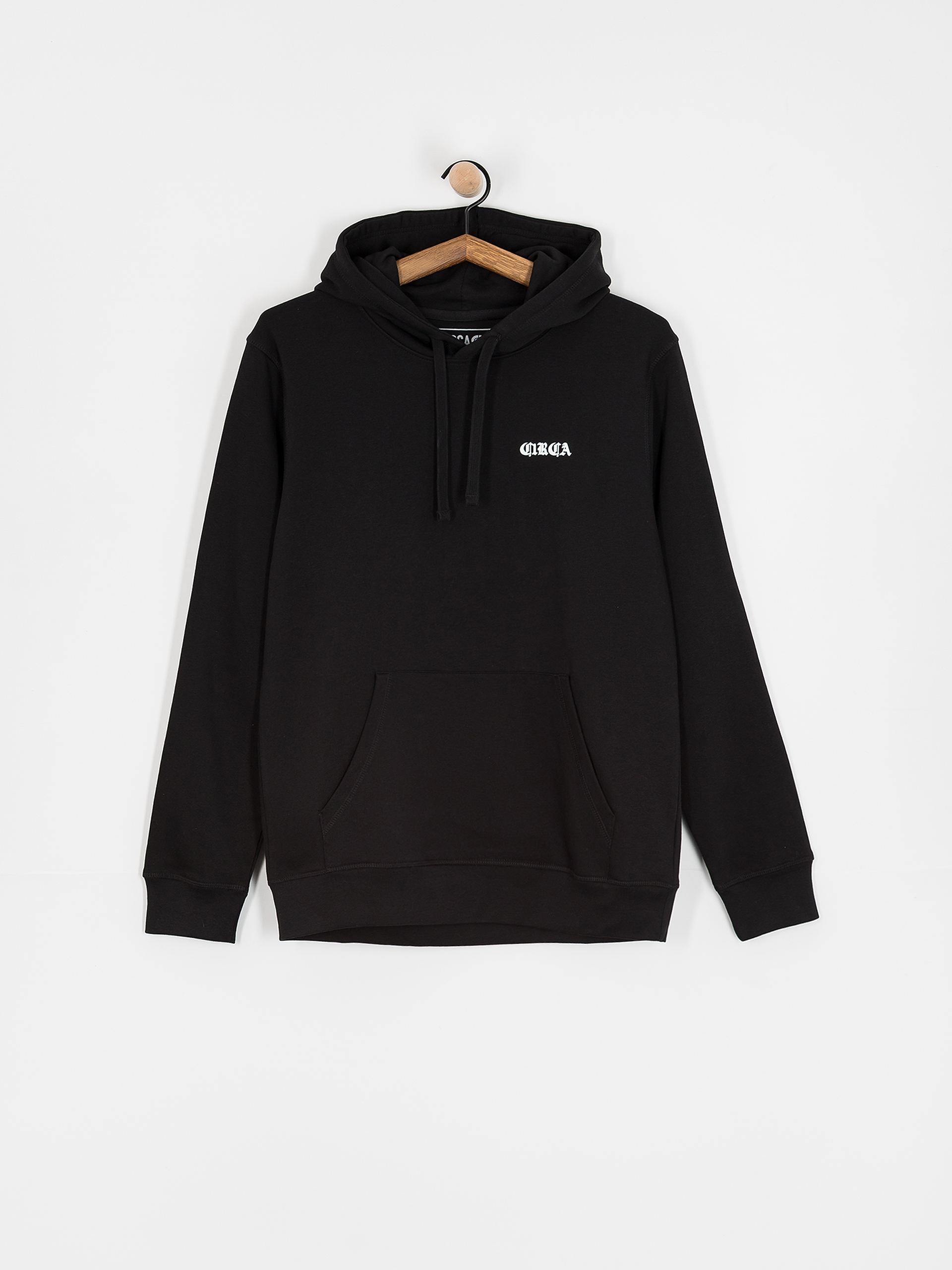 Mikina s kapucňou Circa No Regret HD (black)