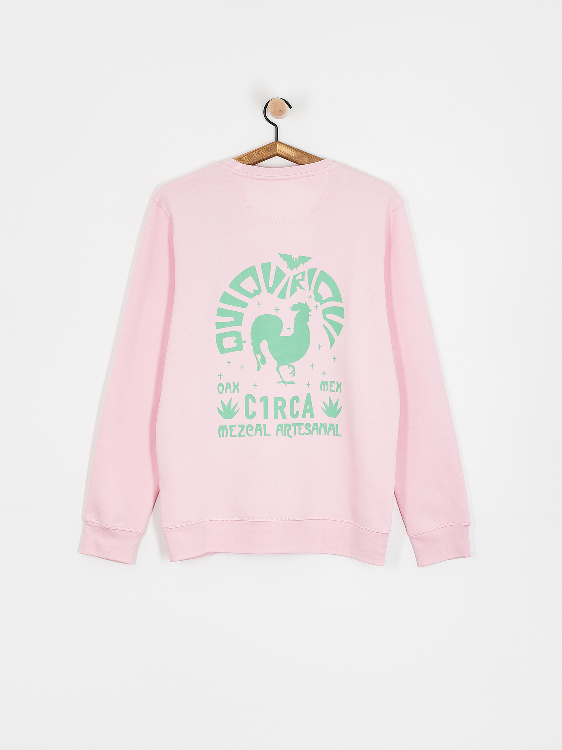 Mikina s kapucňou Circa Quiquiriqui HD (cotton pink)