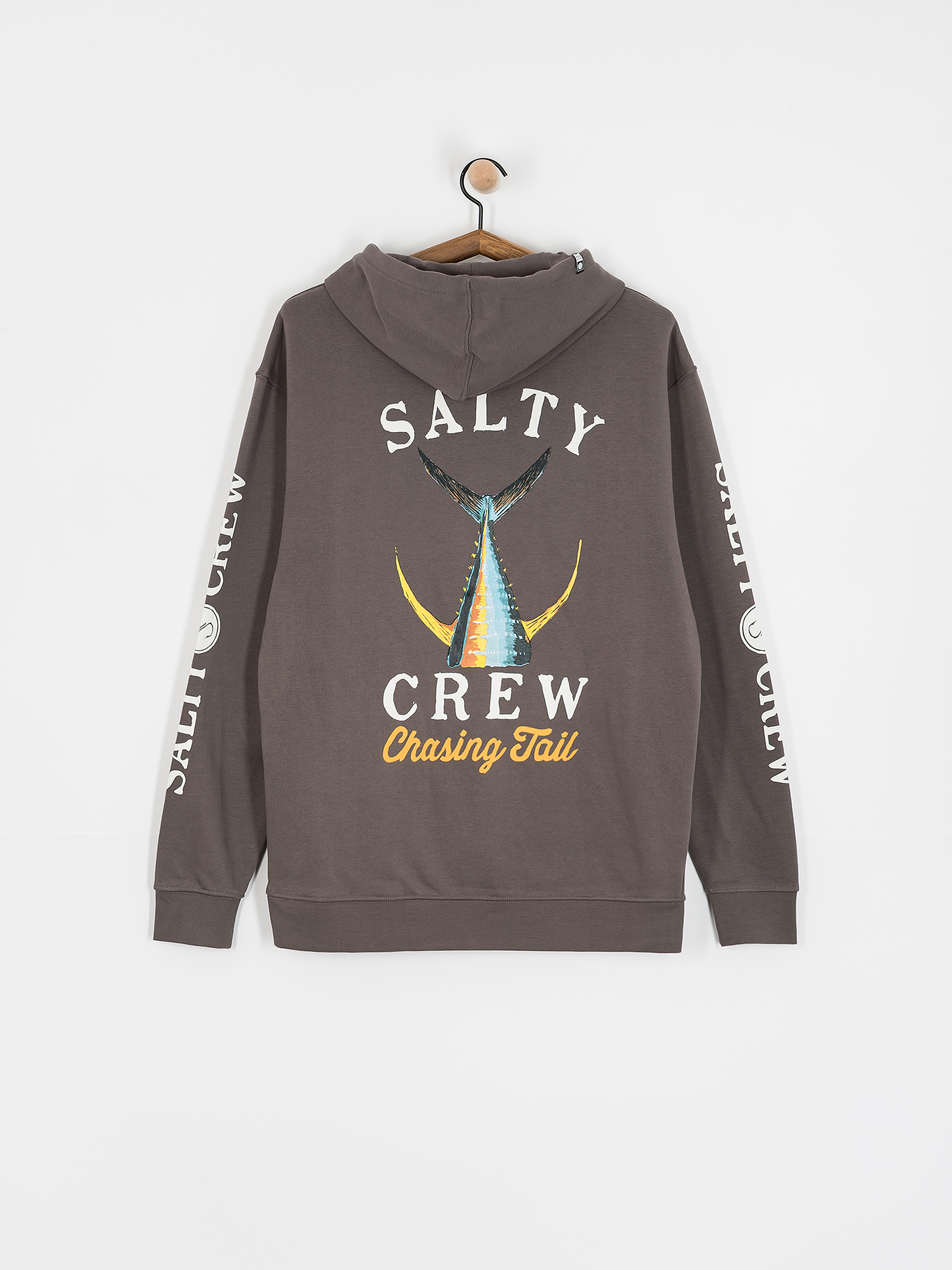 Mikina s kapucňou Salty Crew Tailed HD (charcoal)