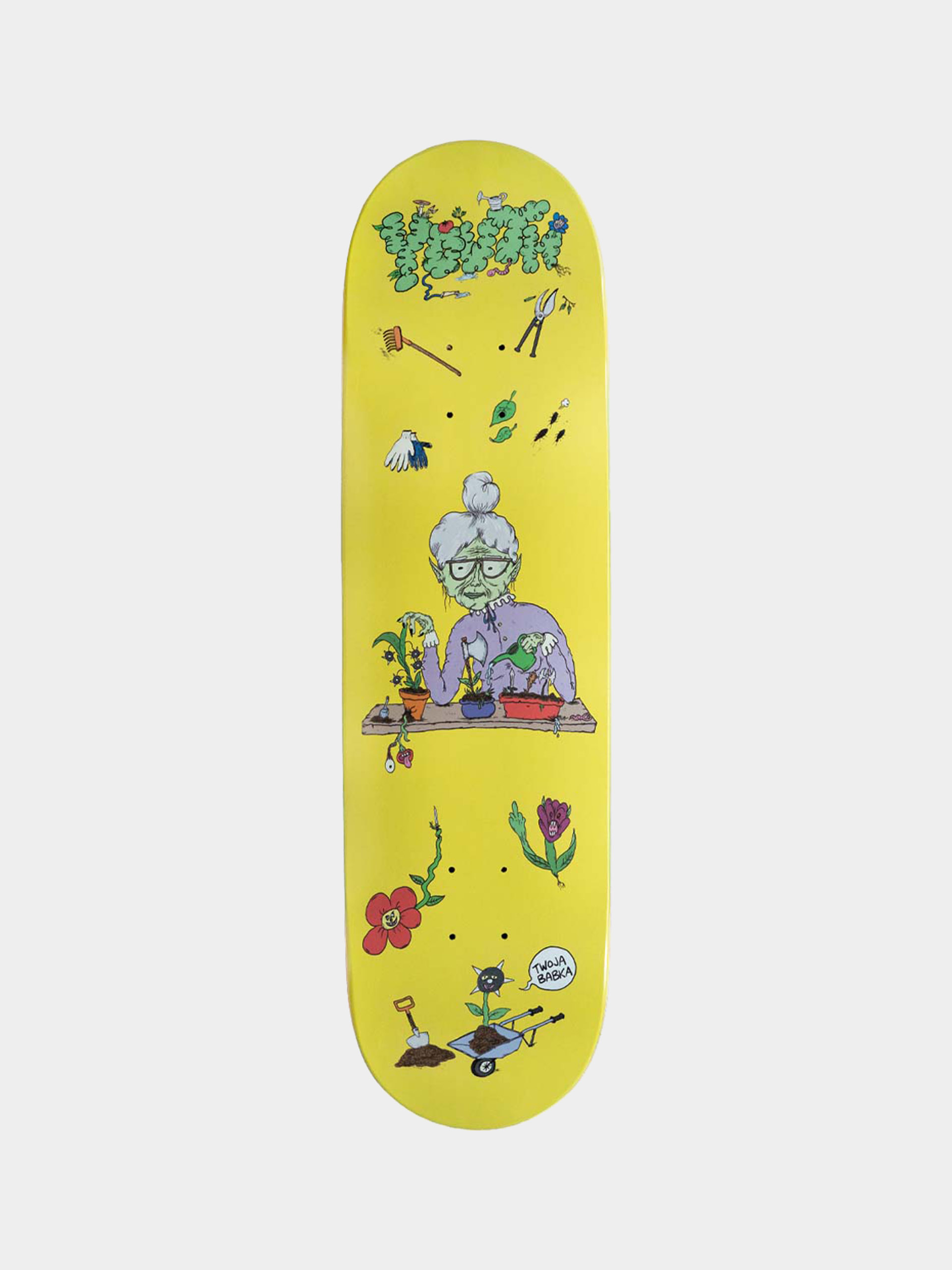 Doska Youth Skateboards Bummers Twoja Babka (olive)