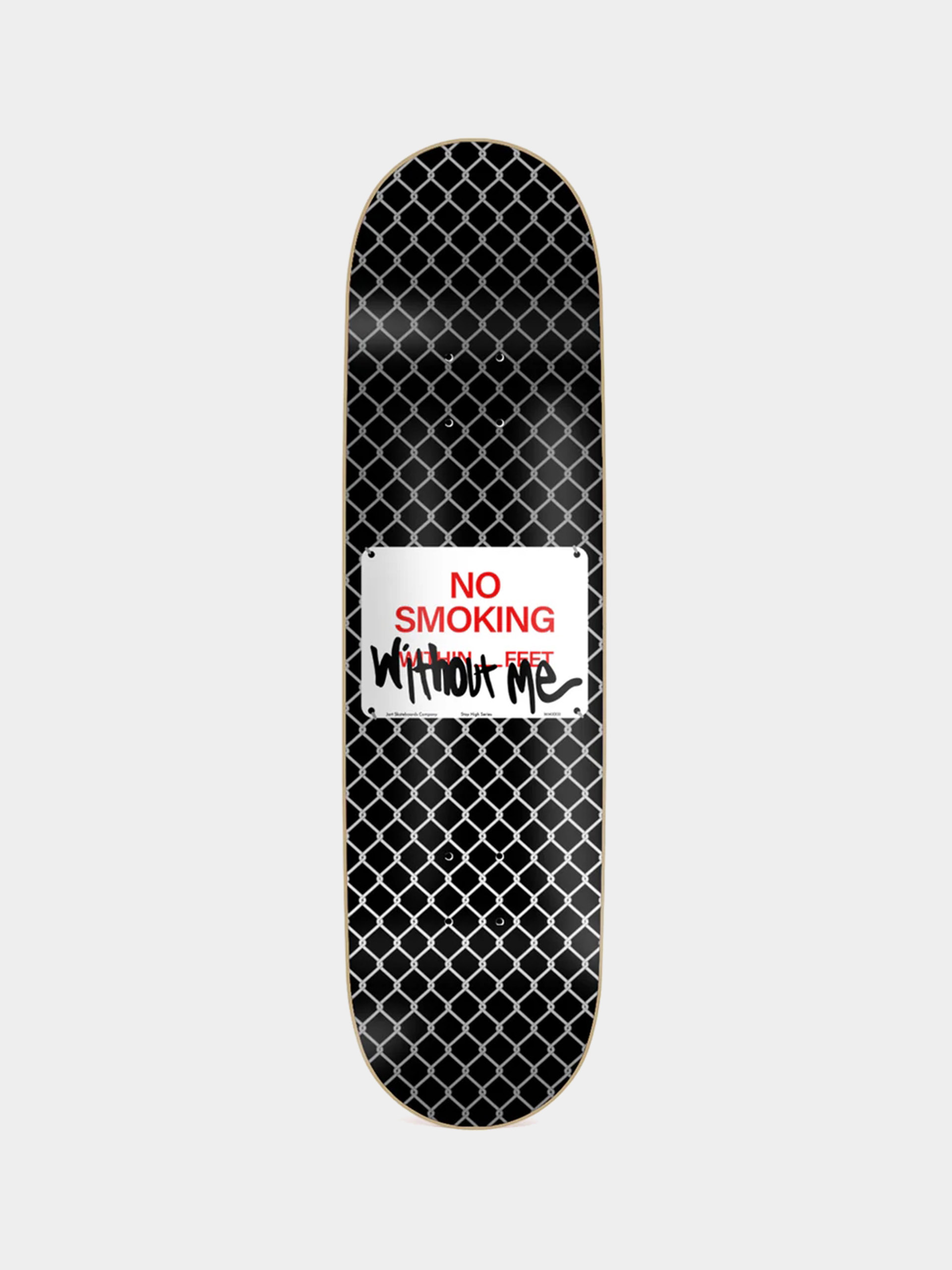 Doska Jart Stay High No Smoking (black)