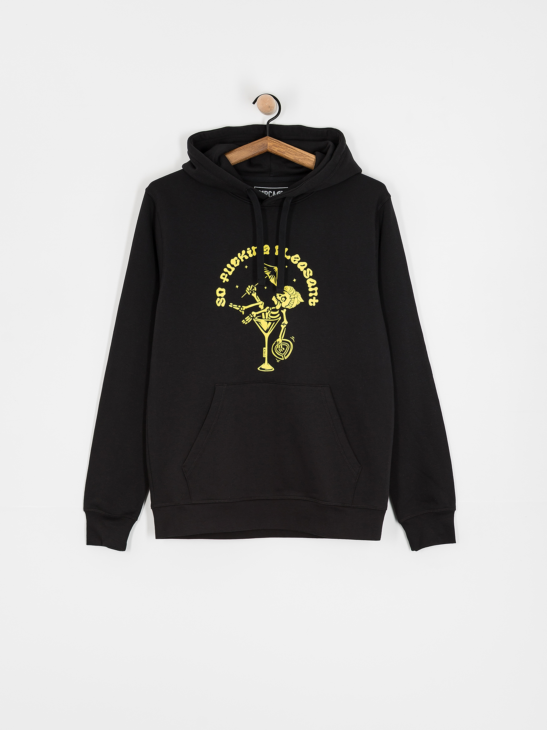 Mikina s kapucňou Circa Dita Von HD (black)