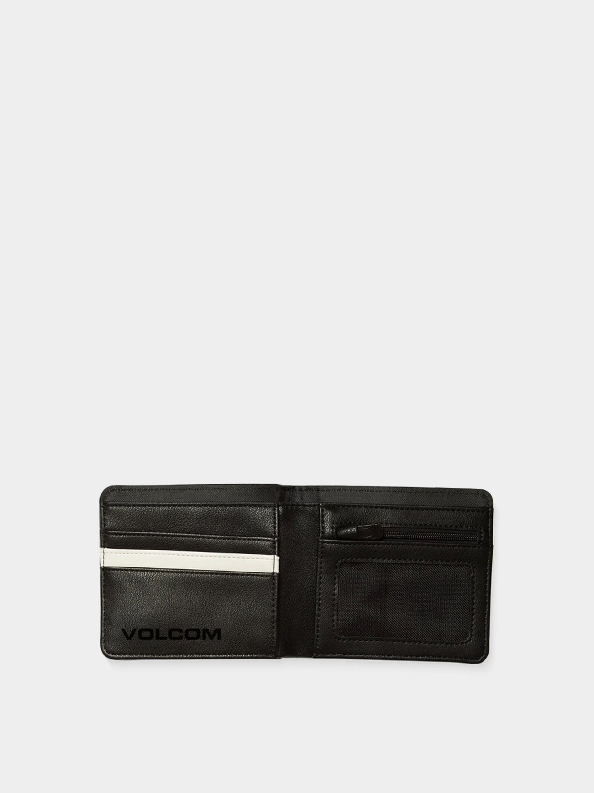 Peňaženka Volcom Slim Stone Pu S (black)