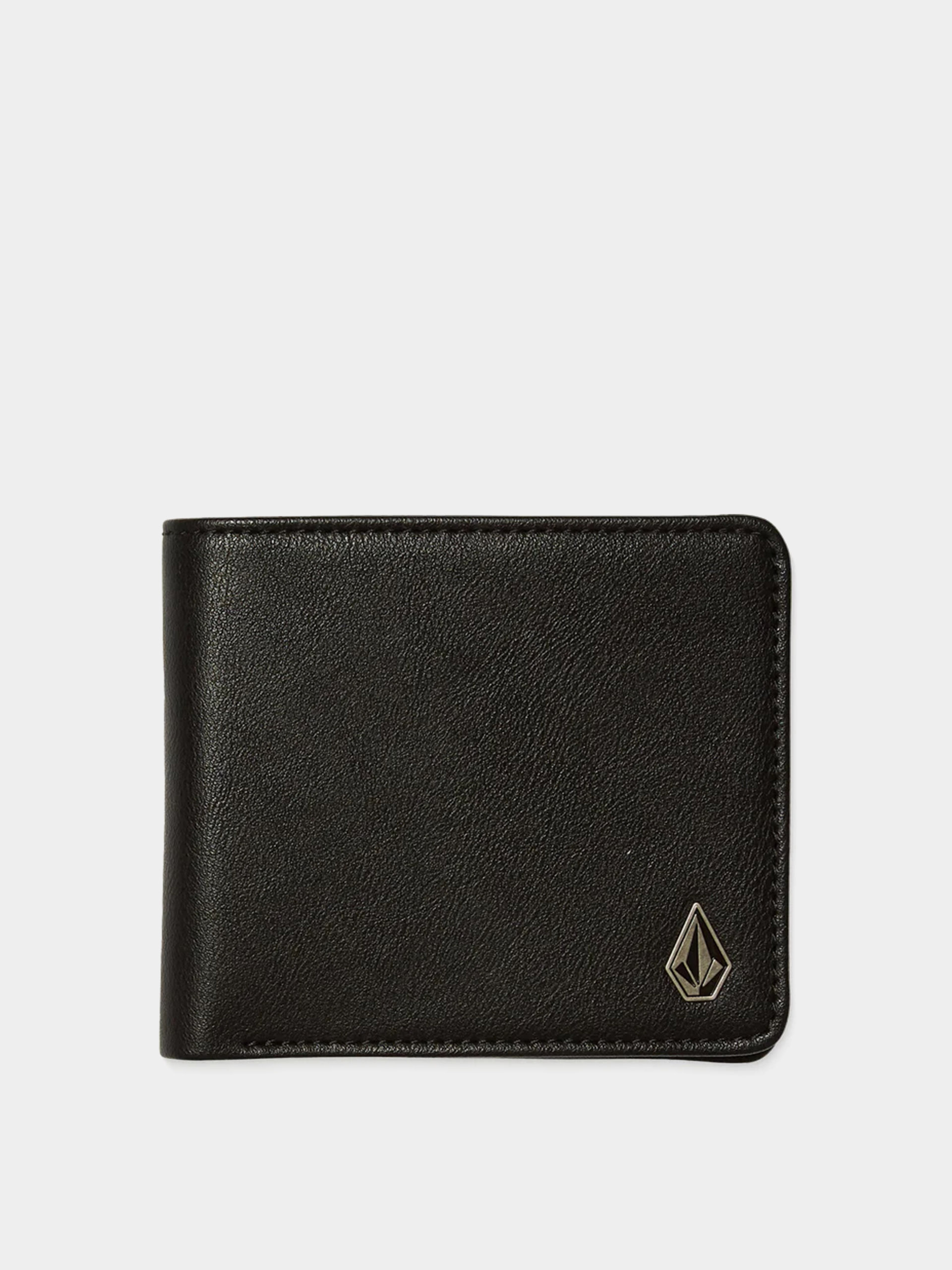 Peňaženka Volcom Slim Stone Pu S (black)