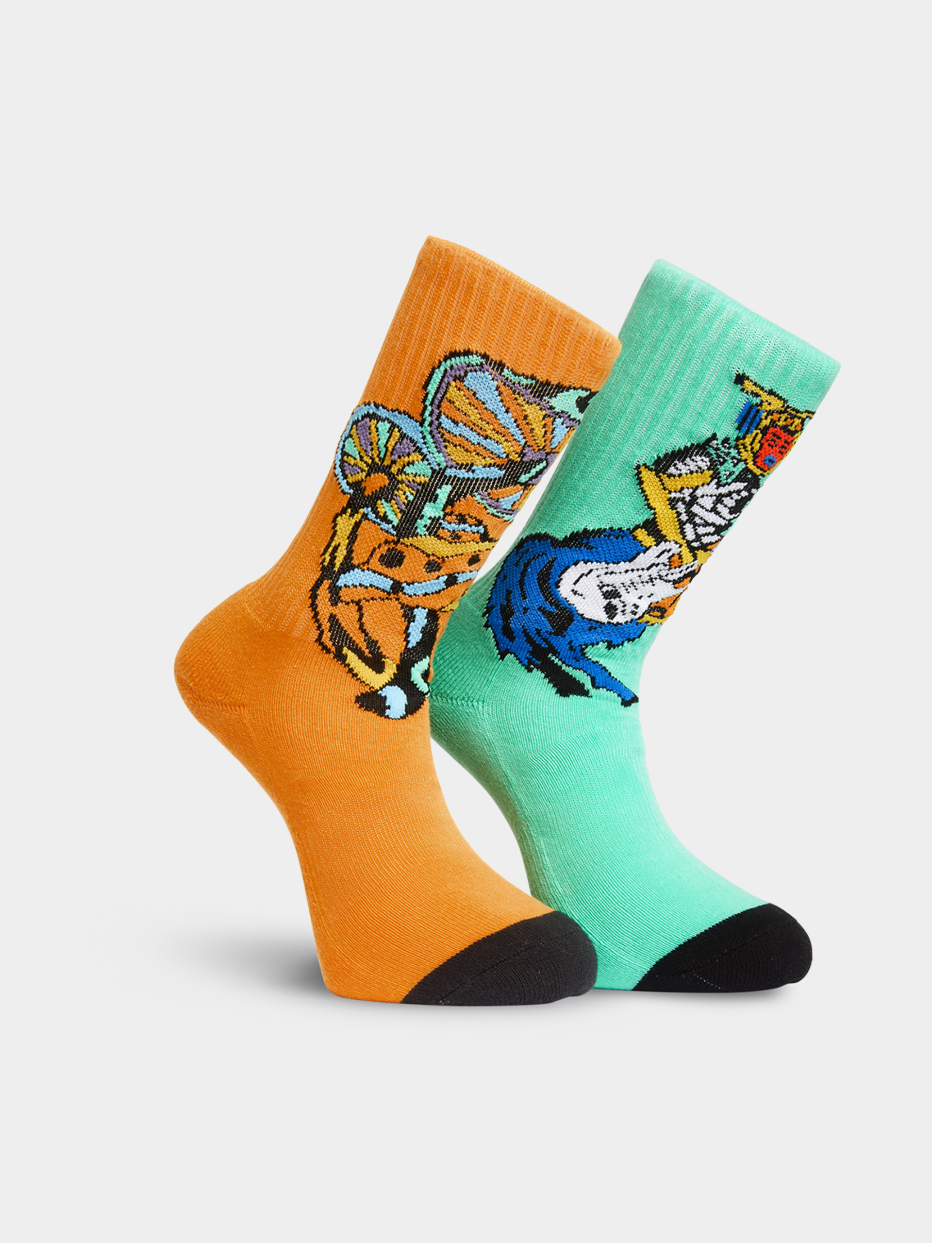 Ponožky Volcom Fa Bob Mollema 4Pk (mint)