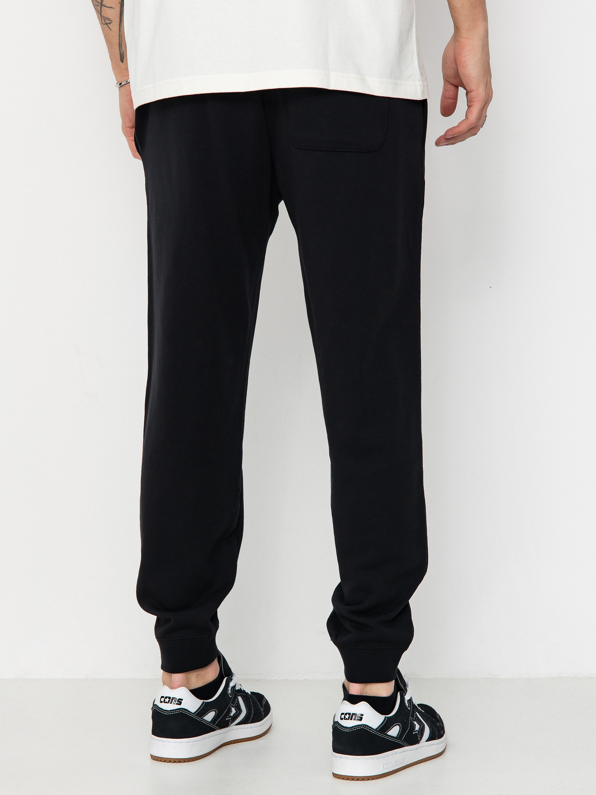 Nohavice Converse Sc Emb Classic (converse black)