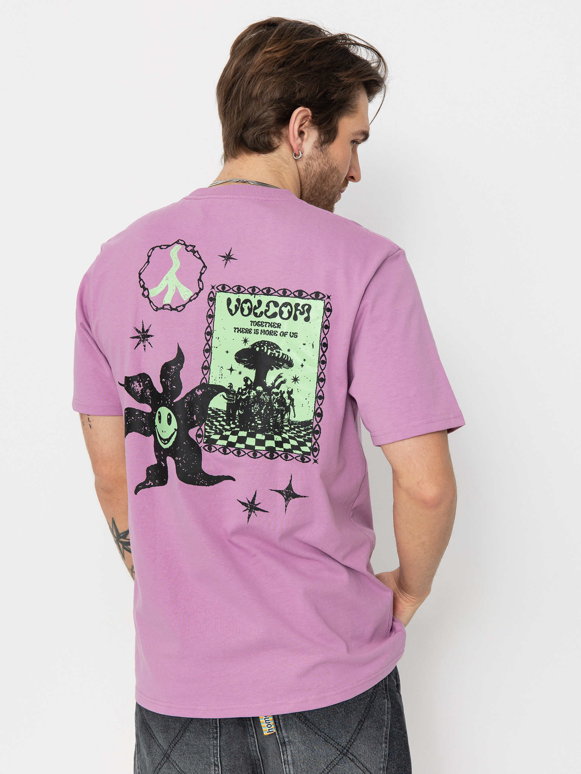 Tričko Volcom Fa Filip Rygalski 2 (steel purple)