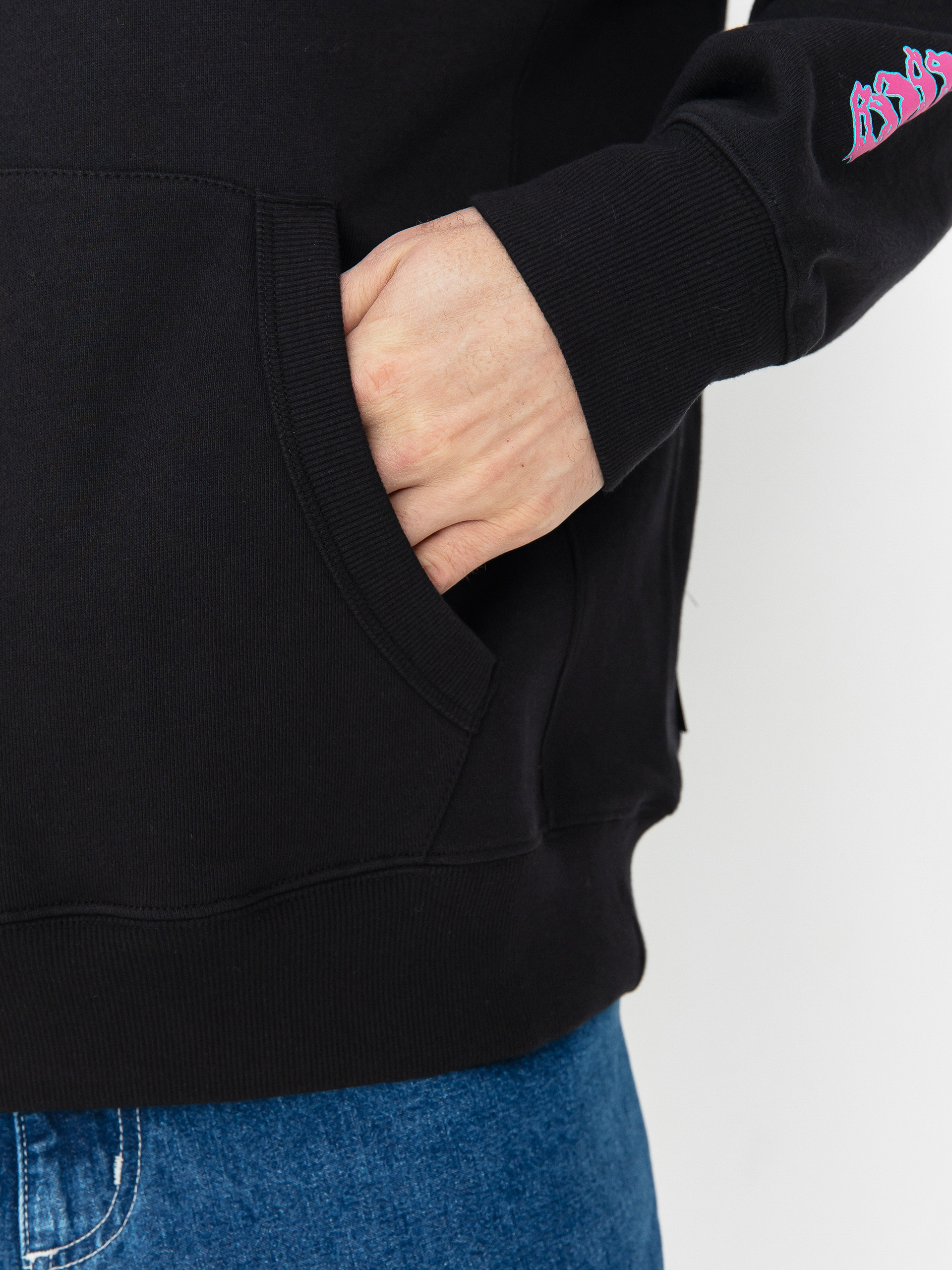 Mikina s kapucňou Element Ffnc Dragon HD (flint black)