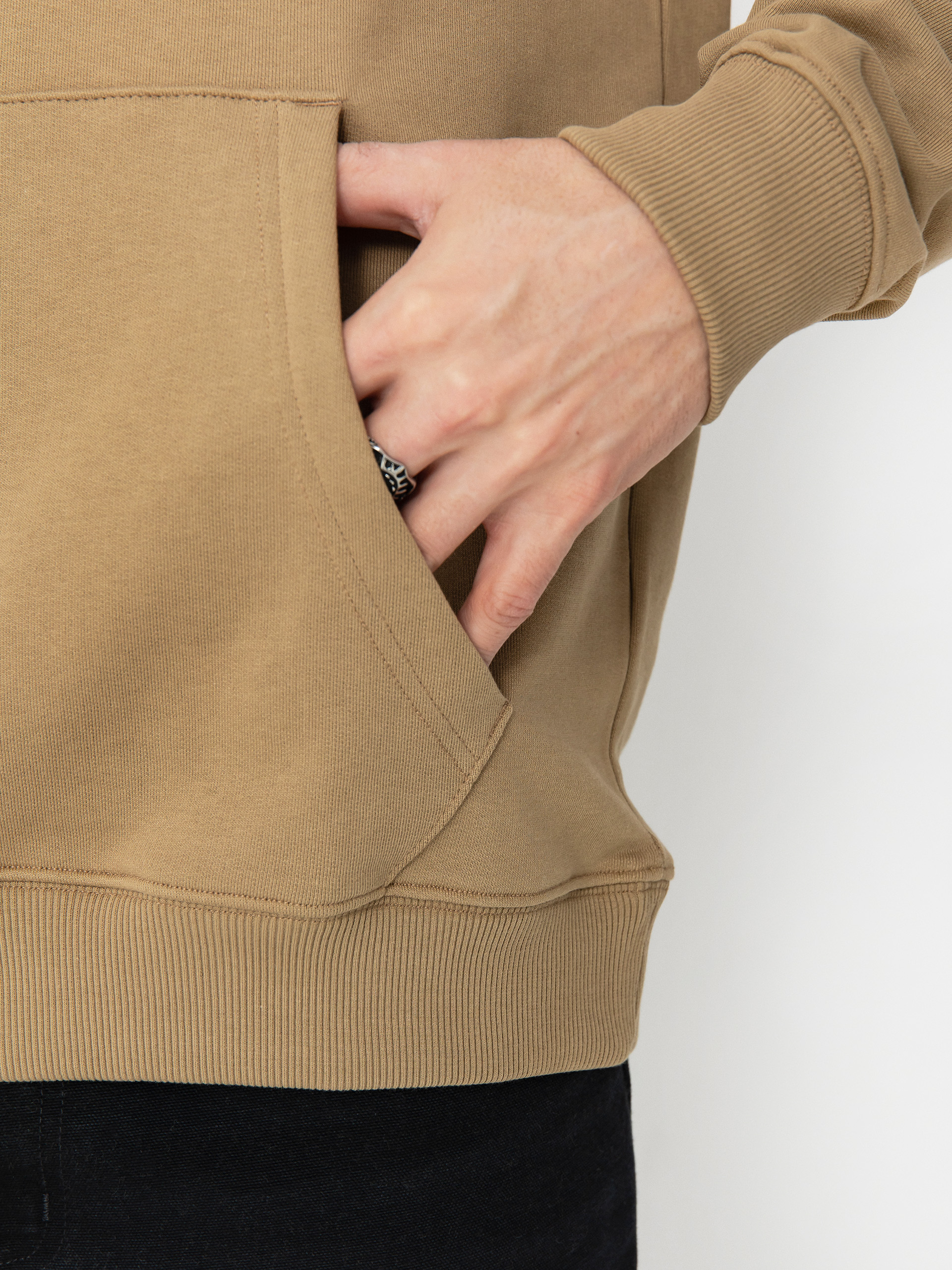 Mikina s kapucňou Element Timber Builder HD (khaki)