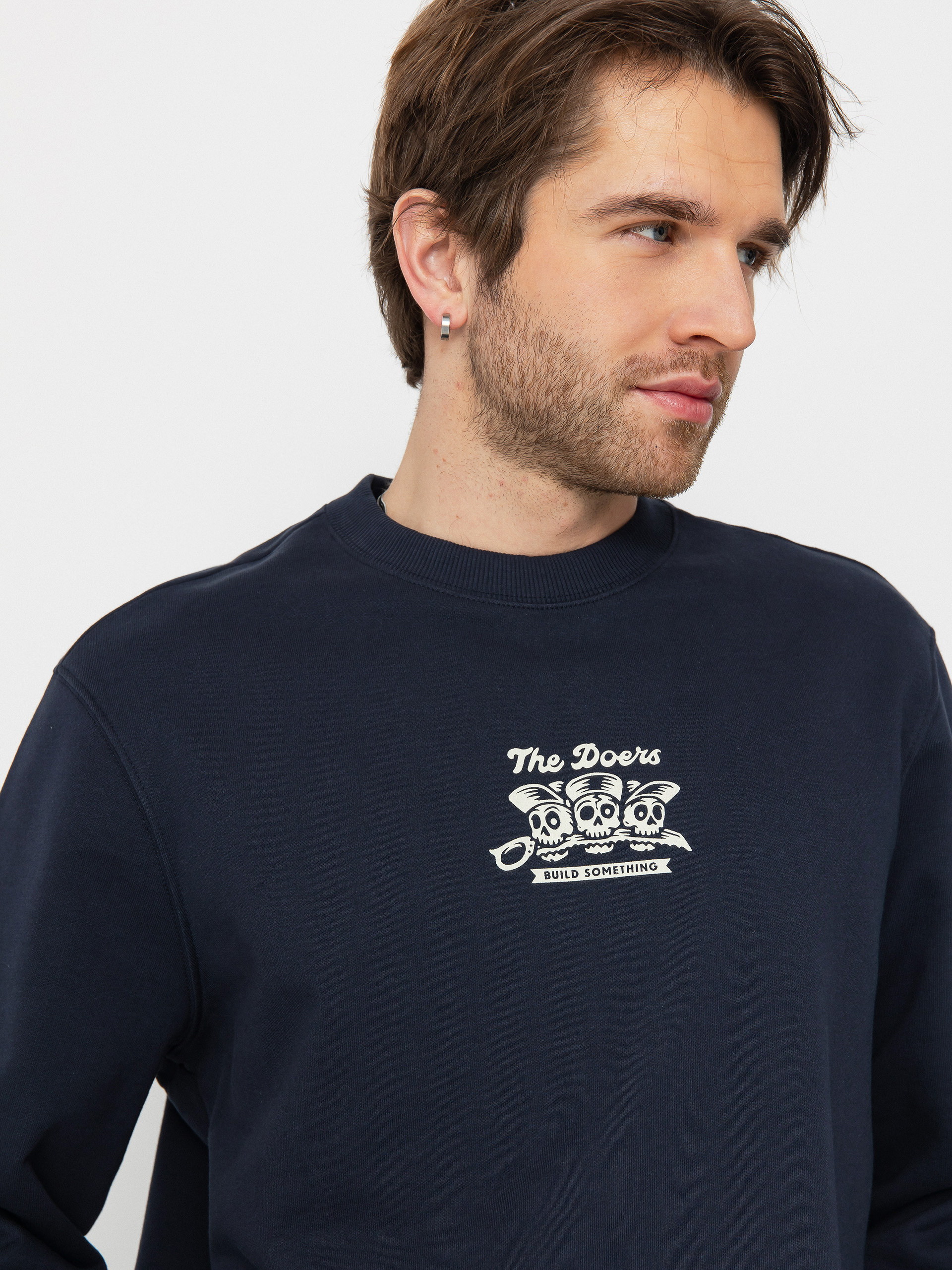 Mikina Element Timber Skeleton Gang Crew (eclipse navy)