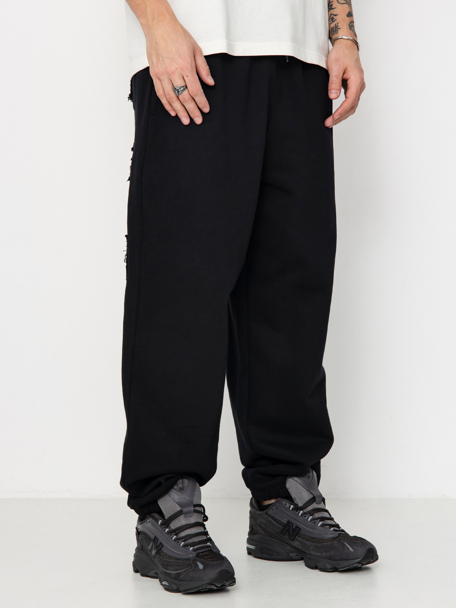 Nohavice Wasted Paris Kingdom Curve Destroy Jogging (black)