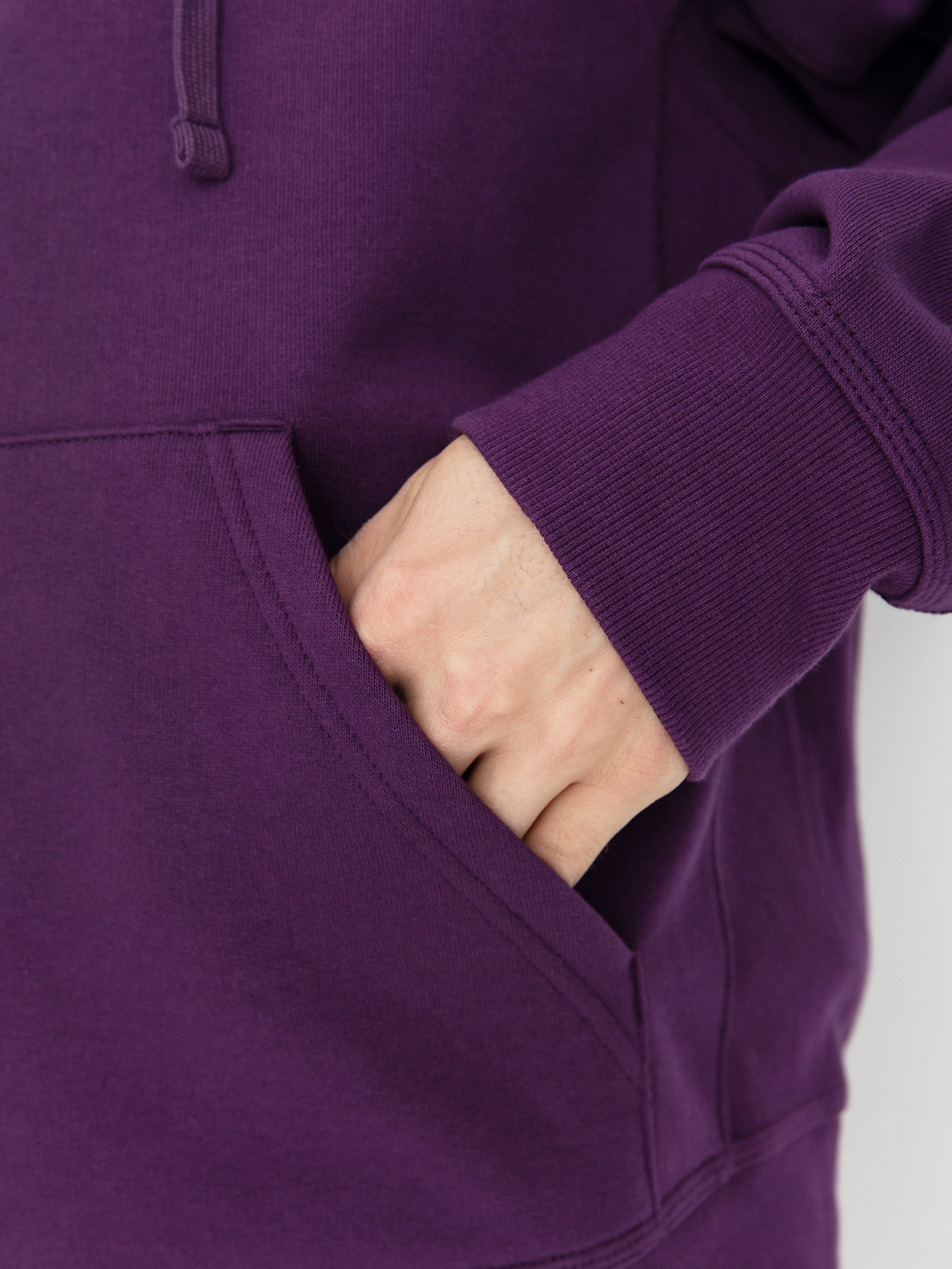 Mikina s kapucňou Carhartt WIP American Script ZHD (huckleberry)