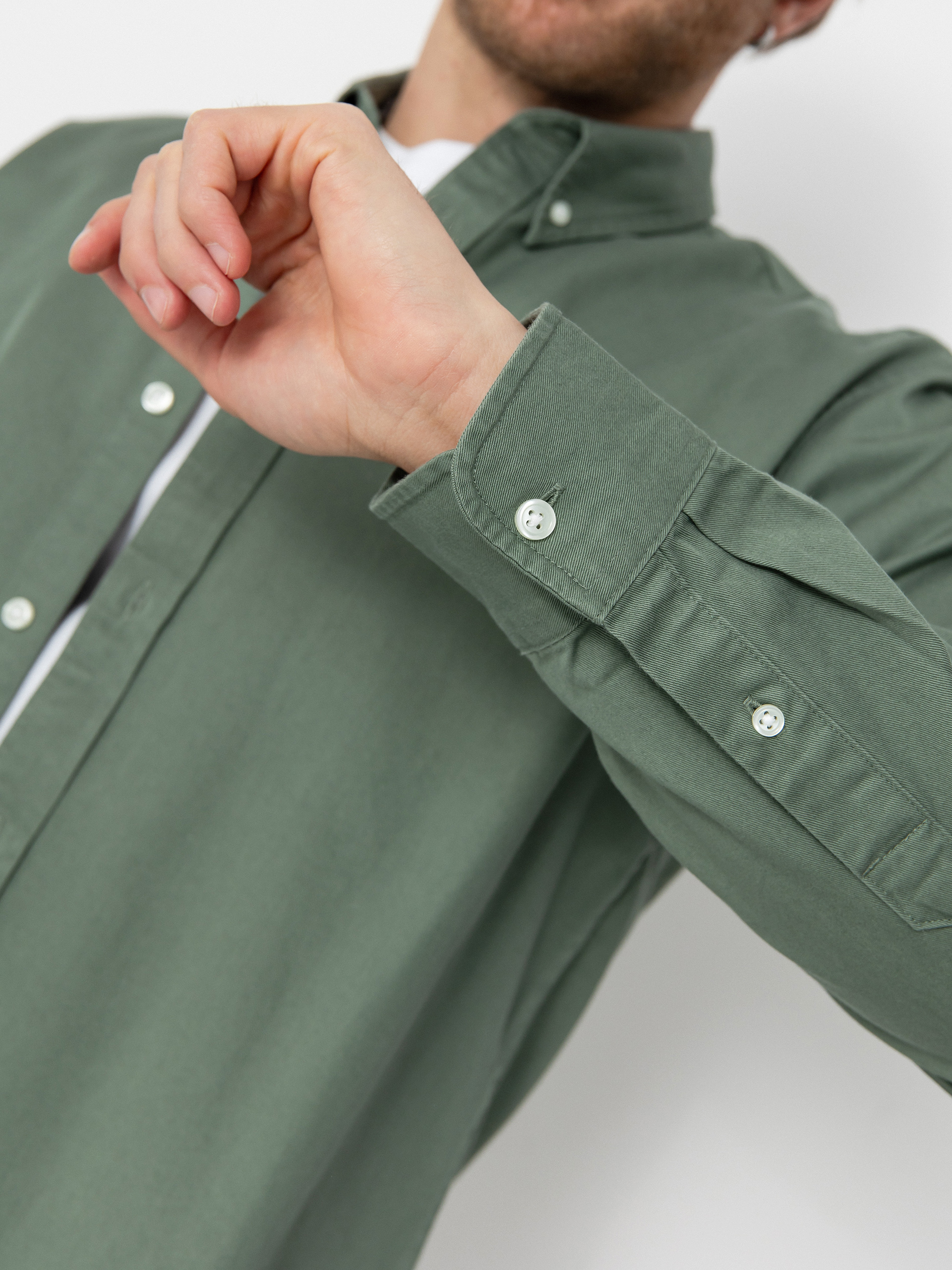 Košeľa Carhartt WIP Madison (park/white)