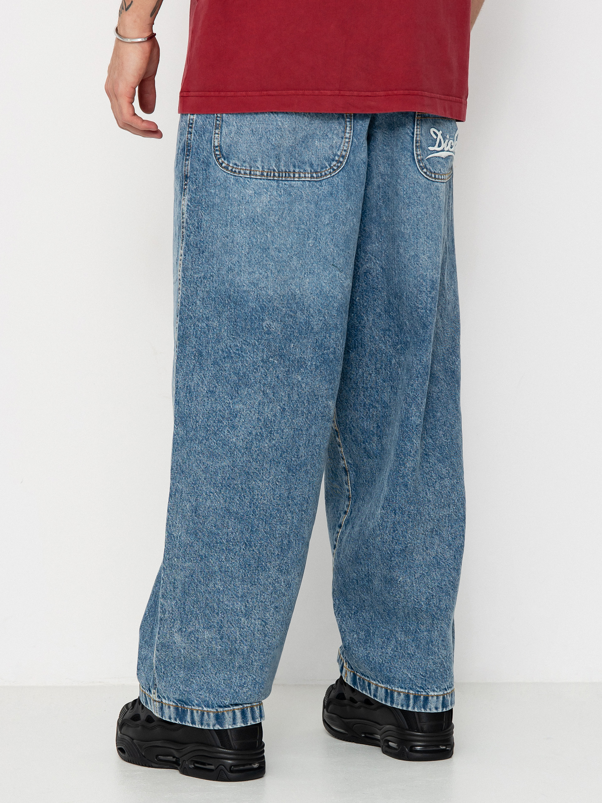 Nohavice Dickies Loose Wave (rinsed blue w/fade)