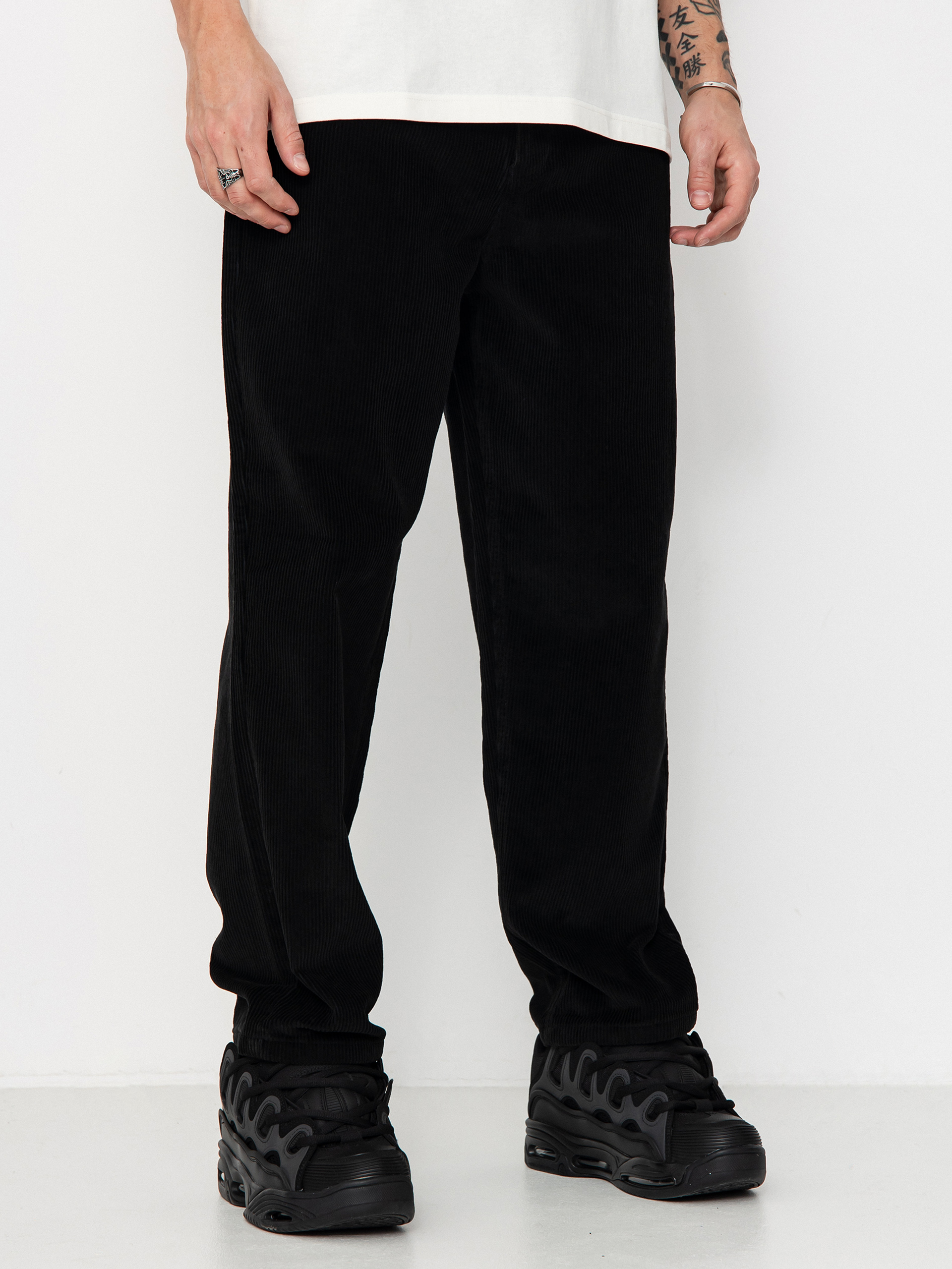 Nohavice Homeboy X Tra Baggy Cord Pants (black)