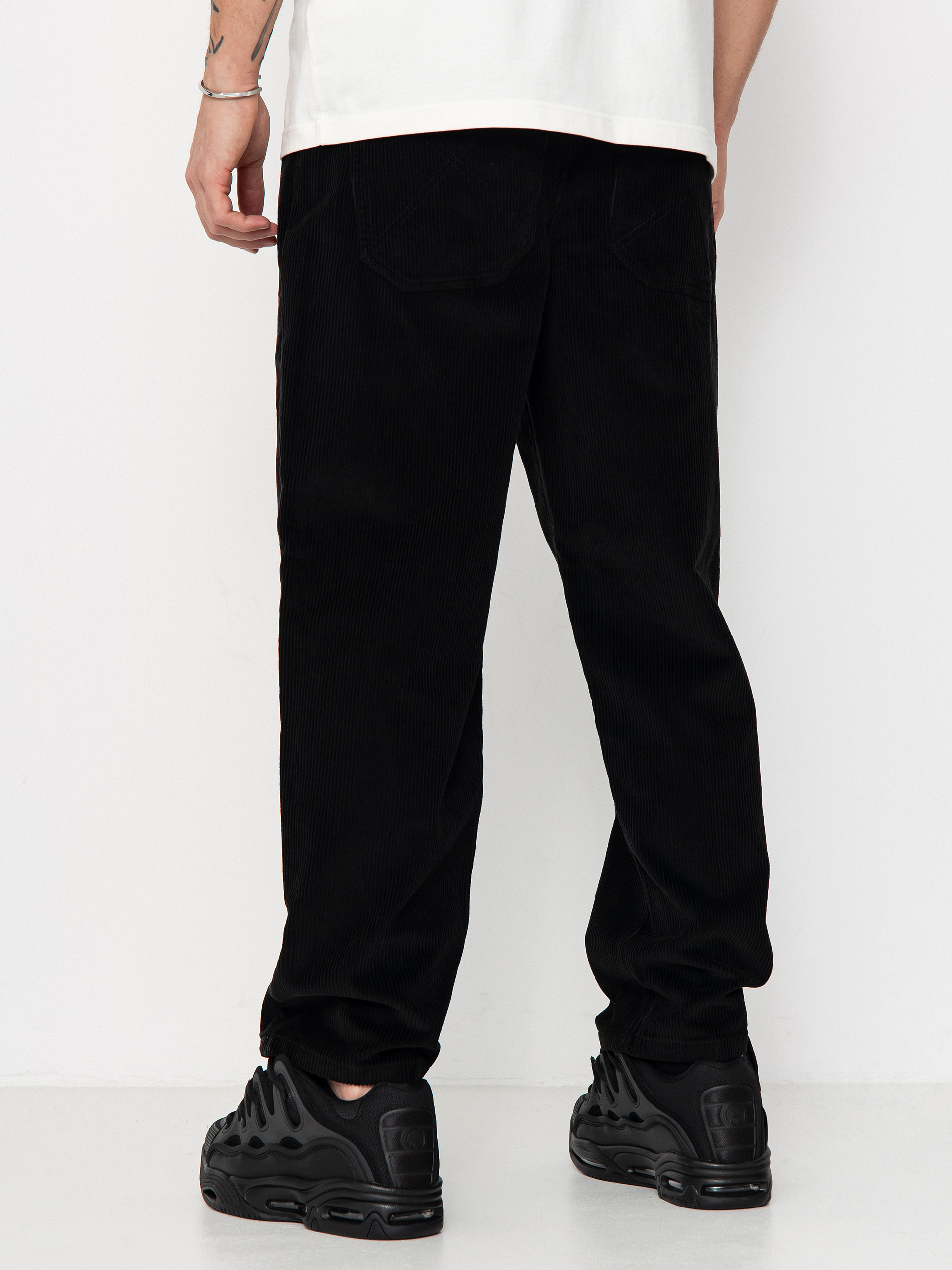 Nohavice Homeboy X Tra Baggy Cord Pants (black)