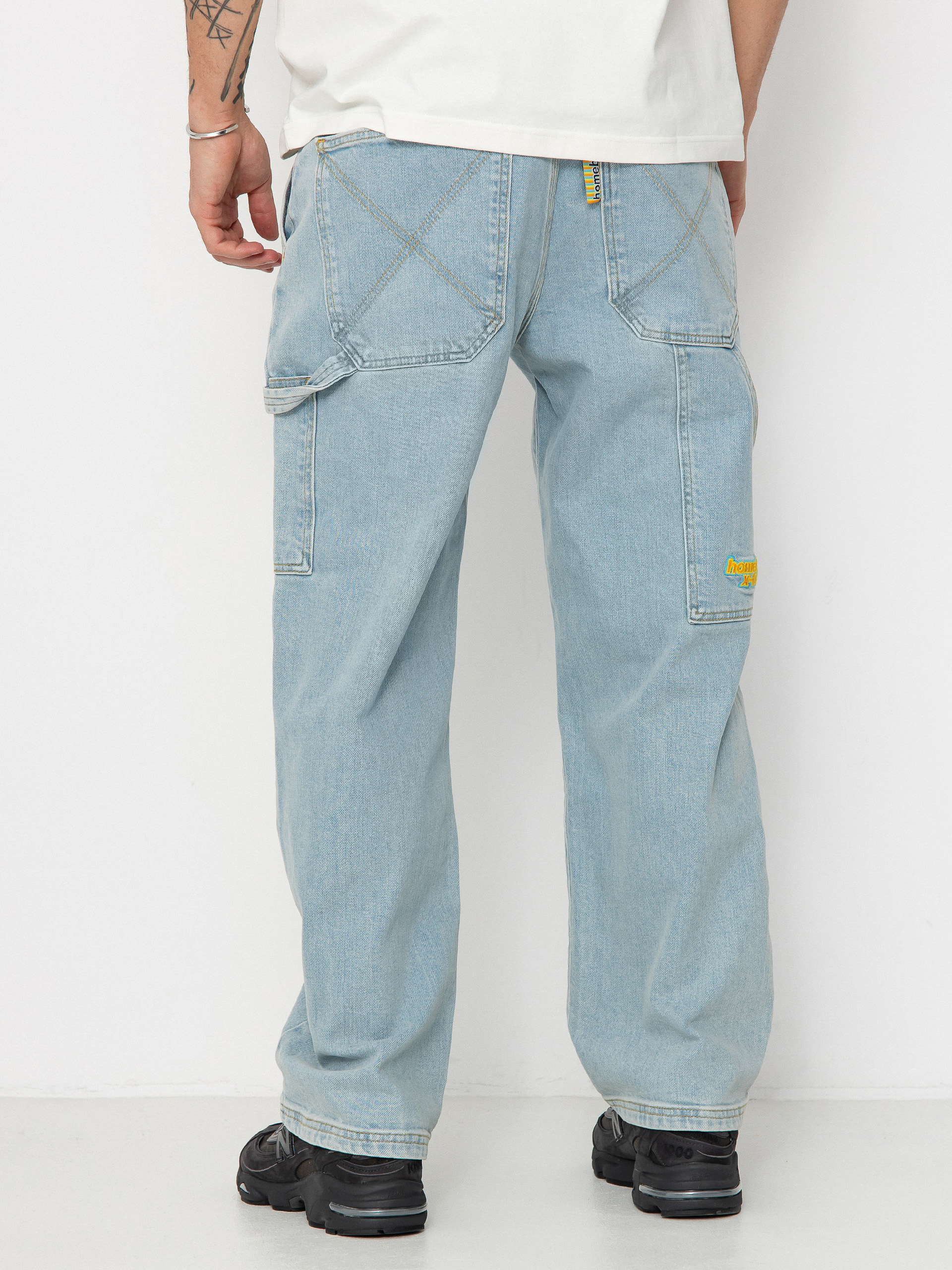 Nohavice Homeboy X Tra Work Pants Denim (moon)