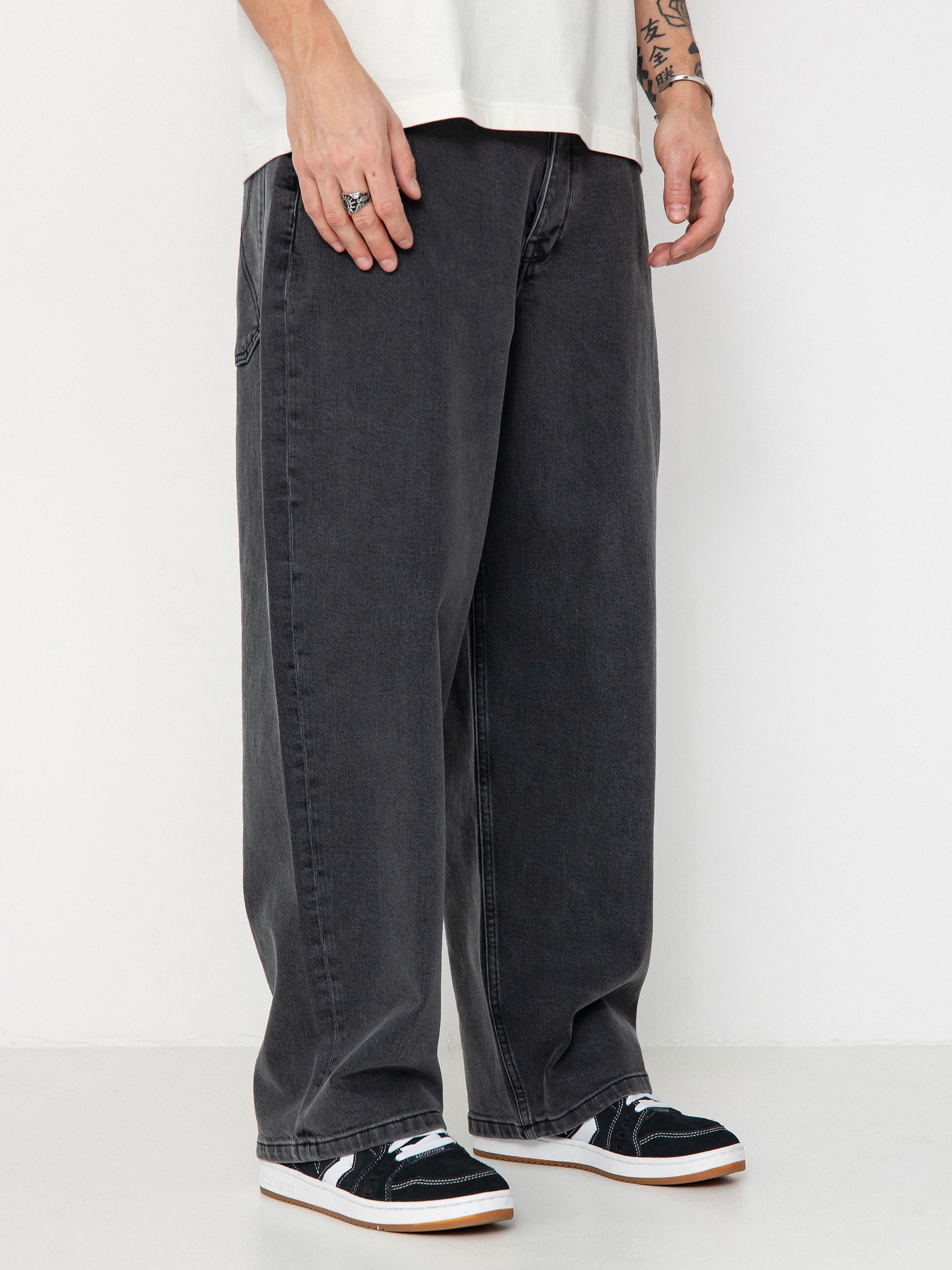 Nohavice Homeboy X Tra Monster Denim (washed grey)