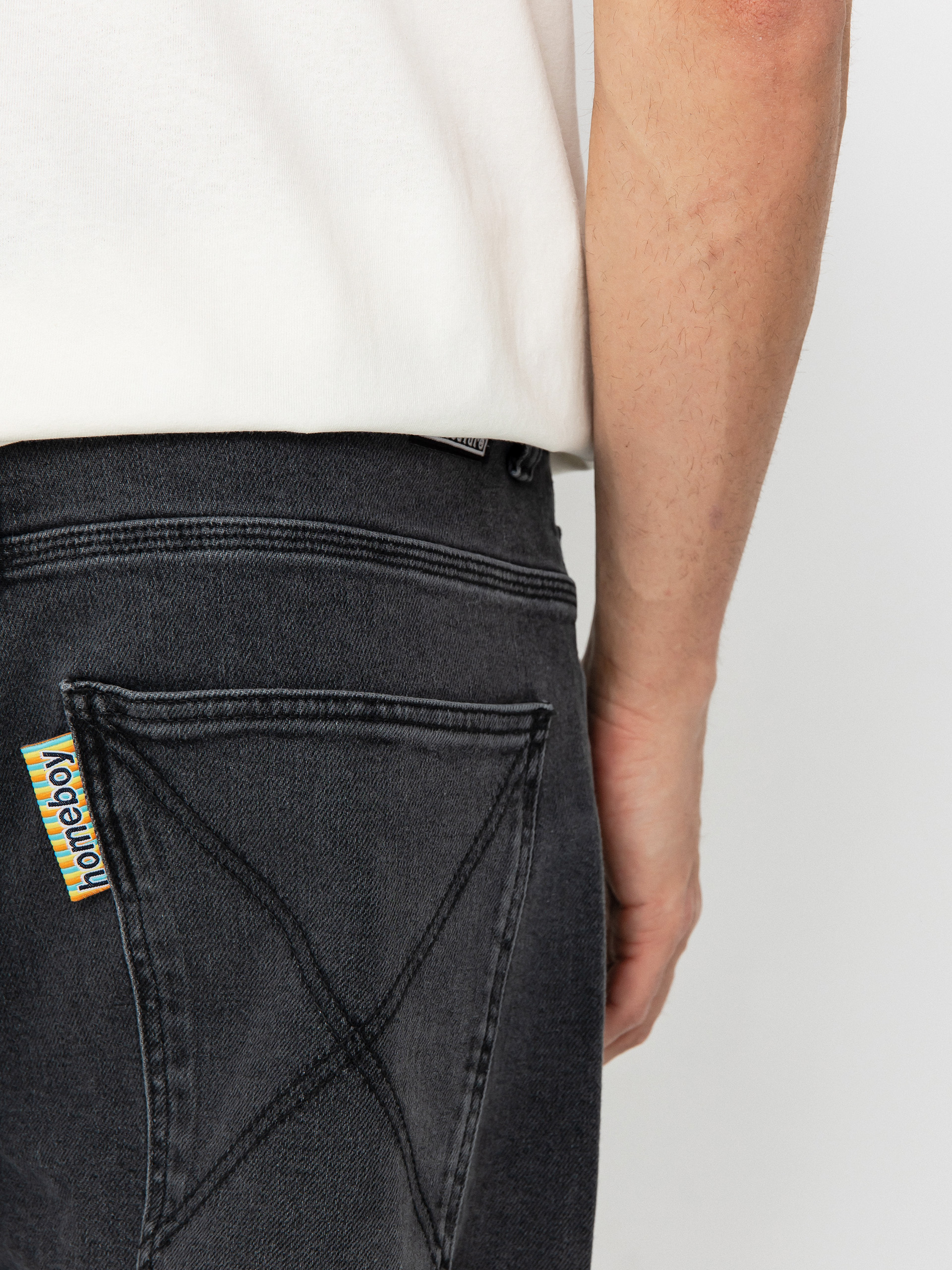 Nohavice Homeboy X Tra Monster Denim (washed grey)