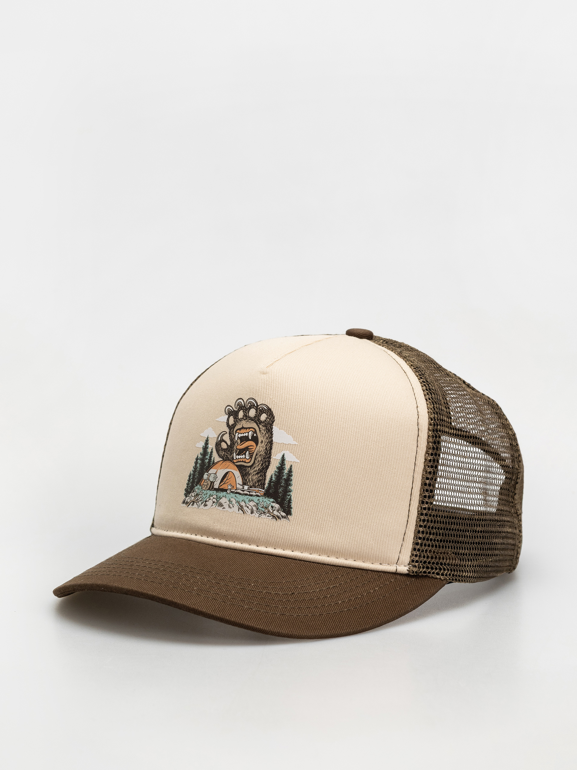 Šiltovka Santa Cruz Screaming Grizzly (brown/tan)