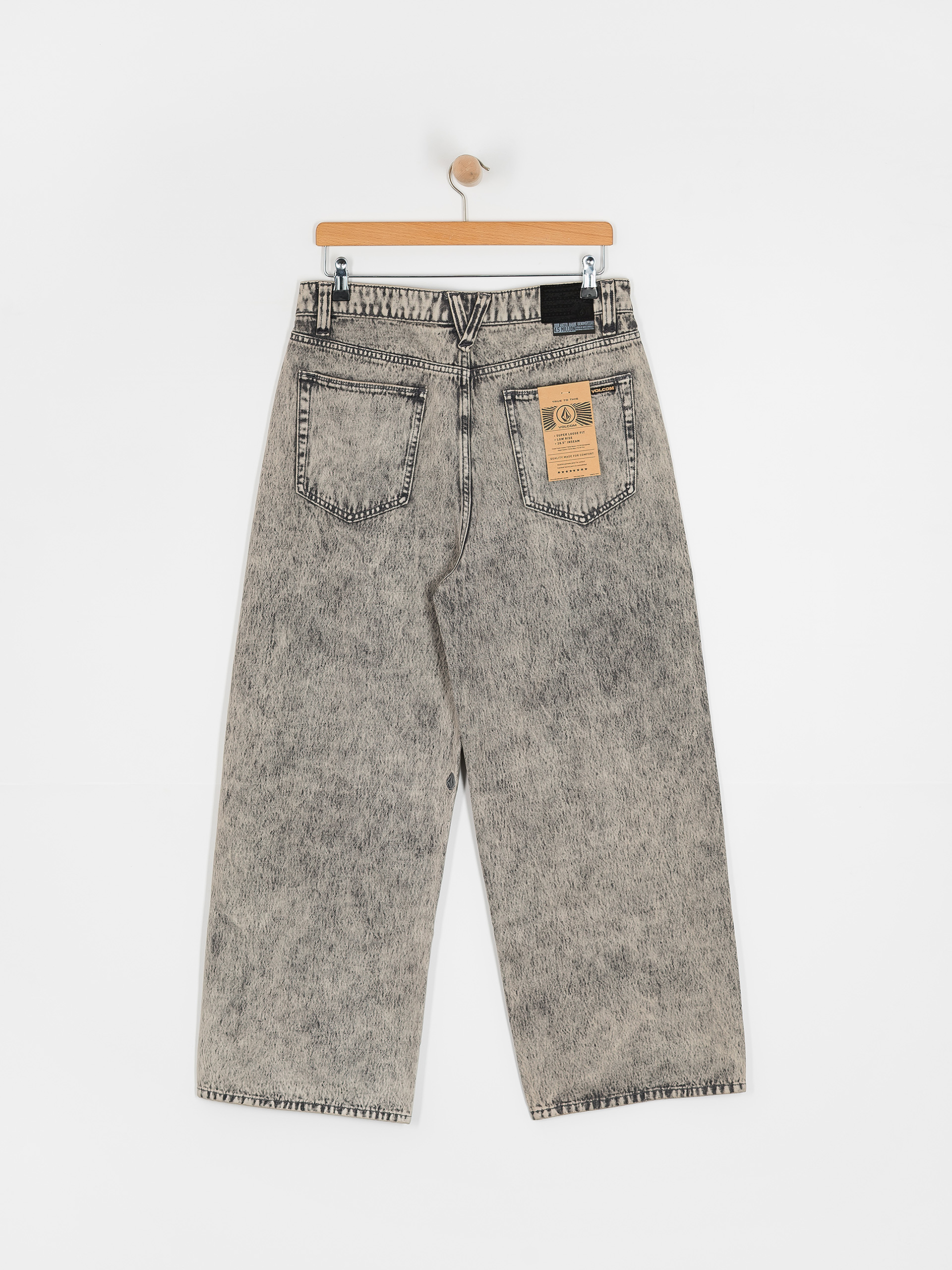 Nohavice Volcom Beeggy Wmn (grey vintage)