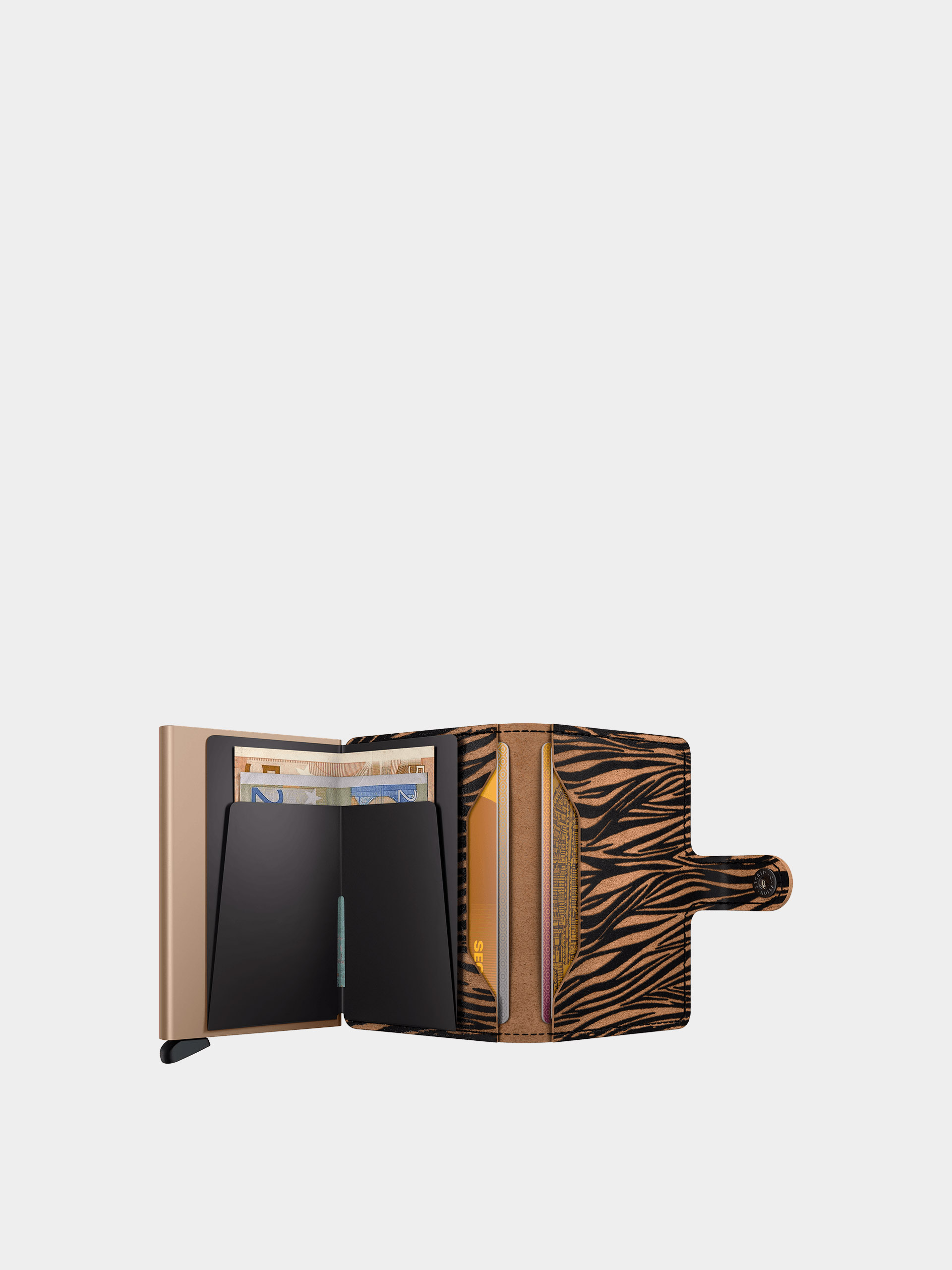 Peňaženka Secrid Miniwallet (zebra beige)