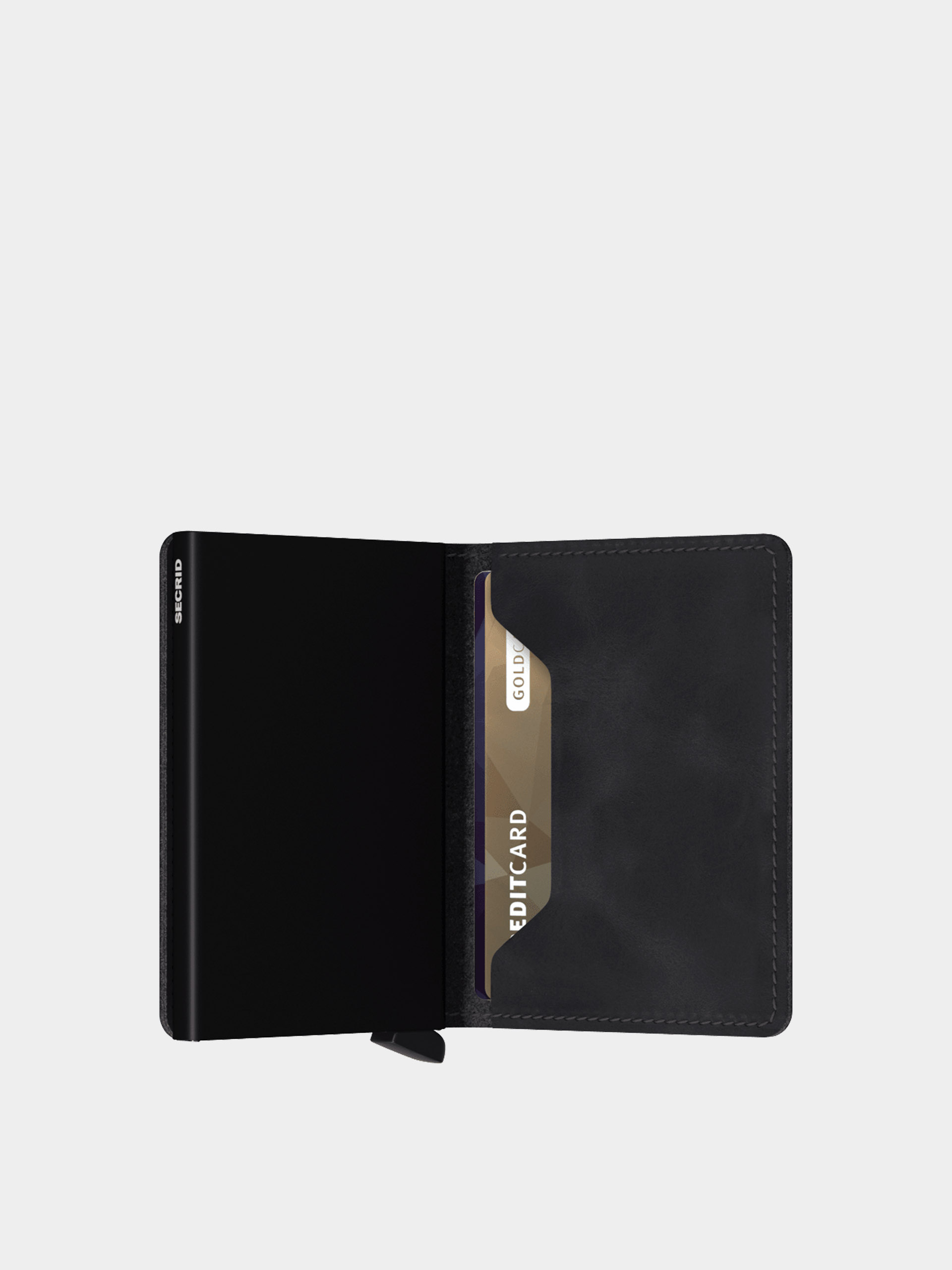 Peňaženka Secrid Slimwallet (vintage black)
