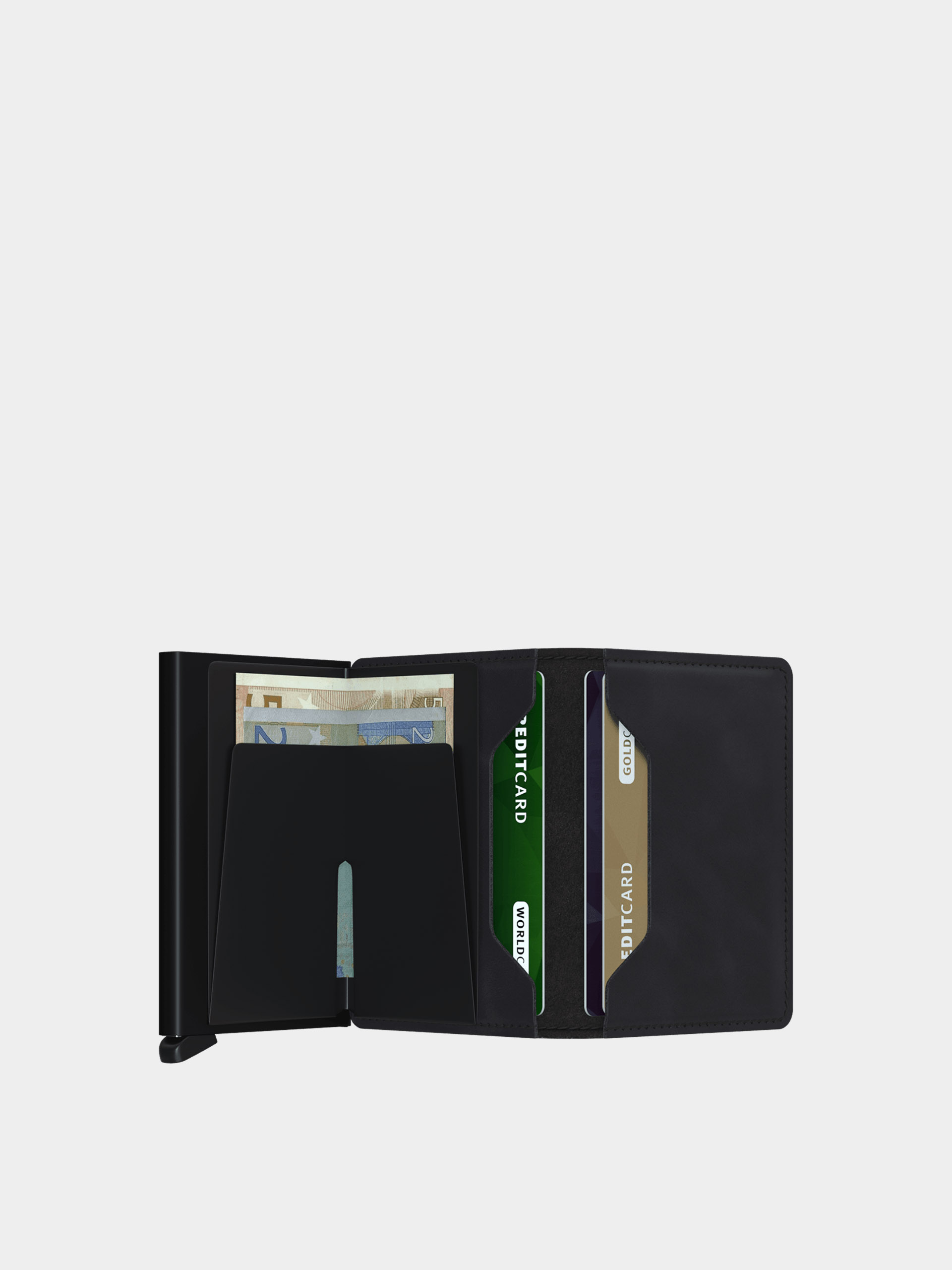 Peňaženka Secrid Slimwallet (vintage black)
