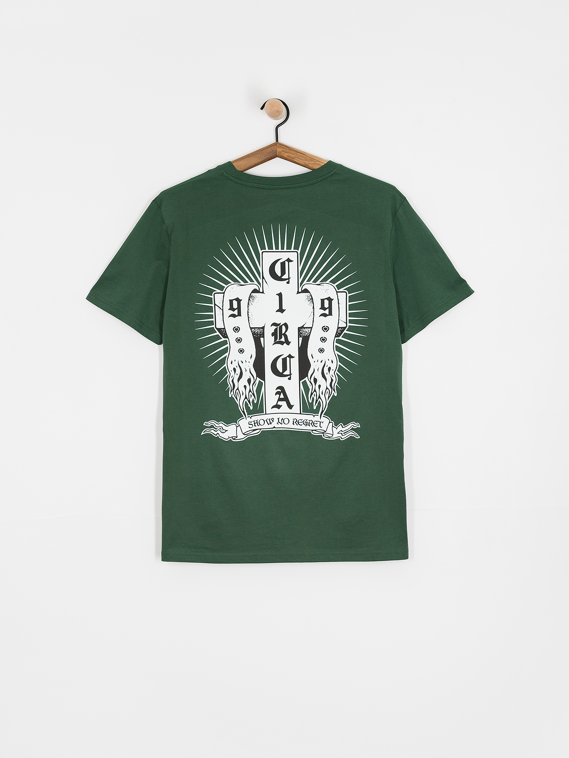 Tričko Circa No Regret (bottle green)