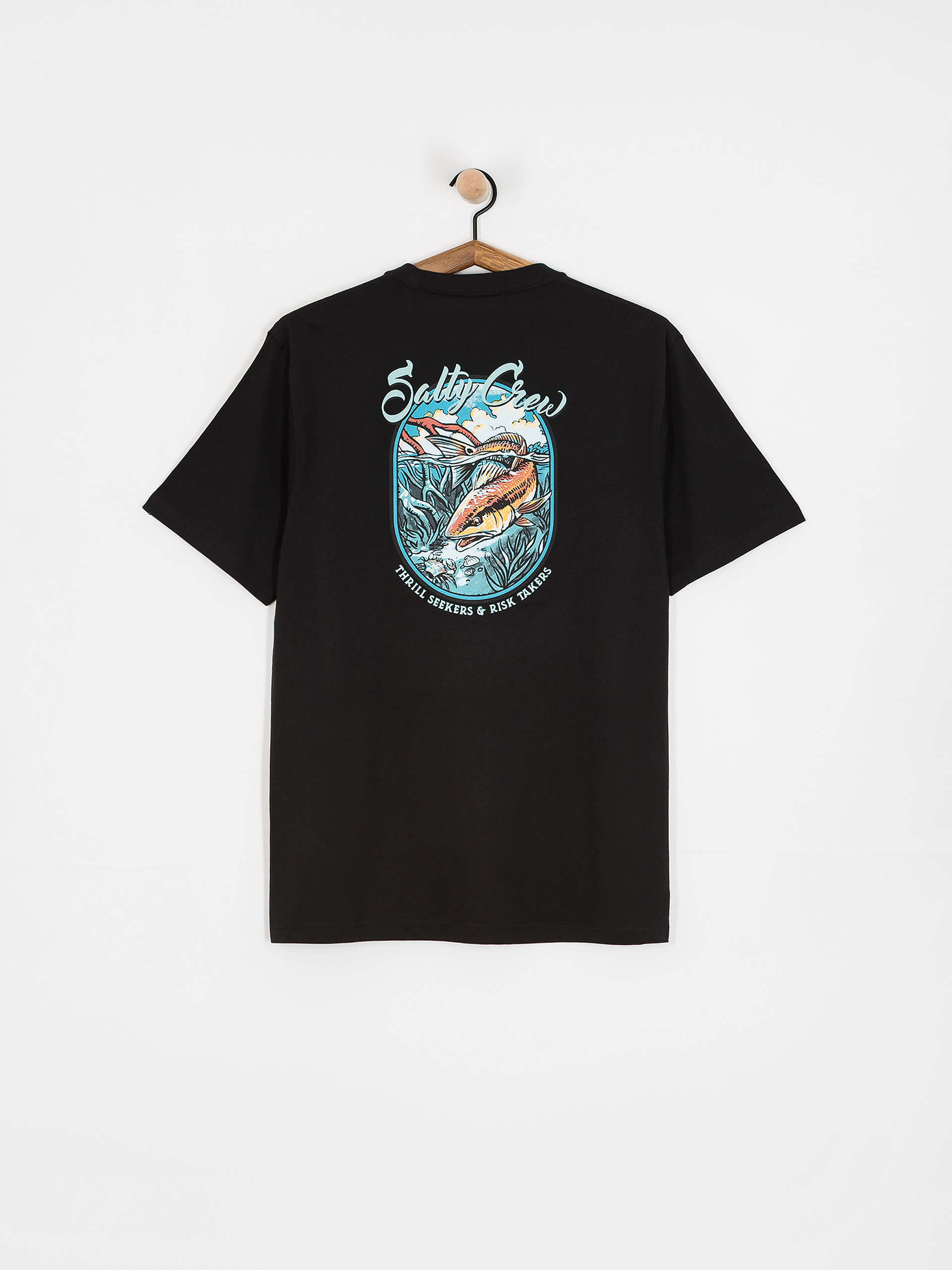 Tričko Salty Crew Red Fish Classic (black)