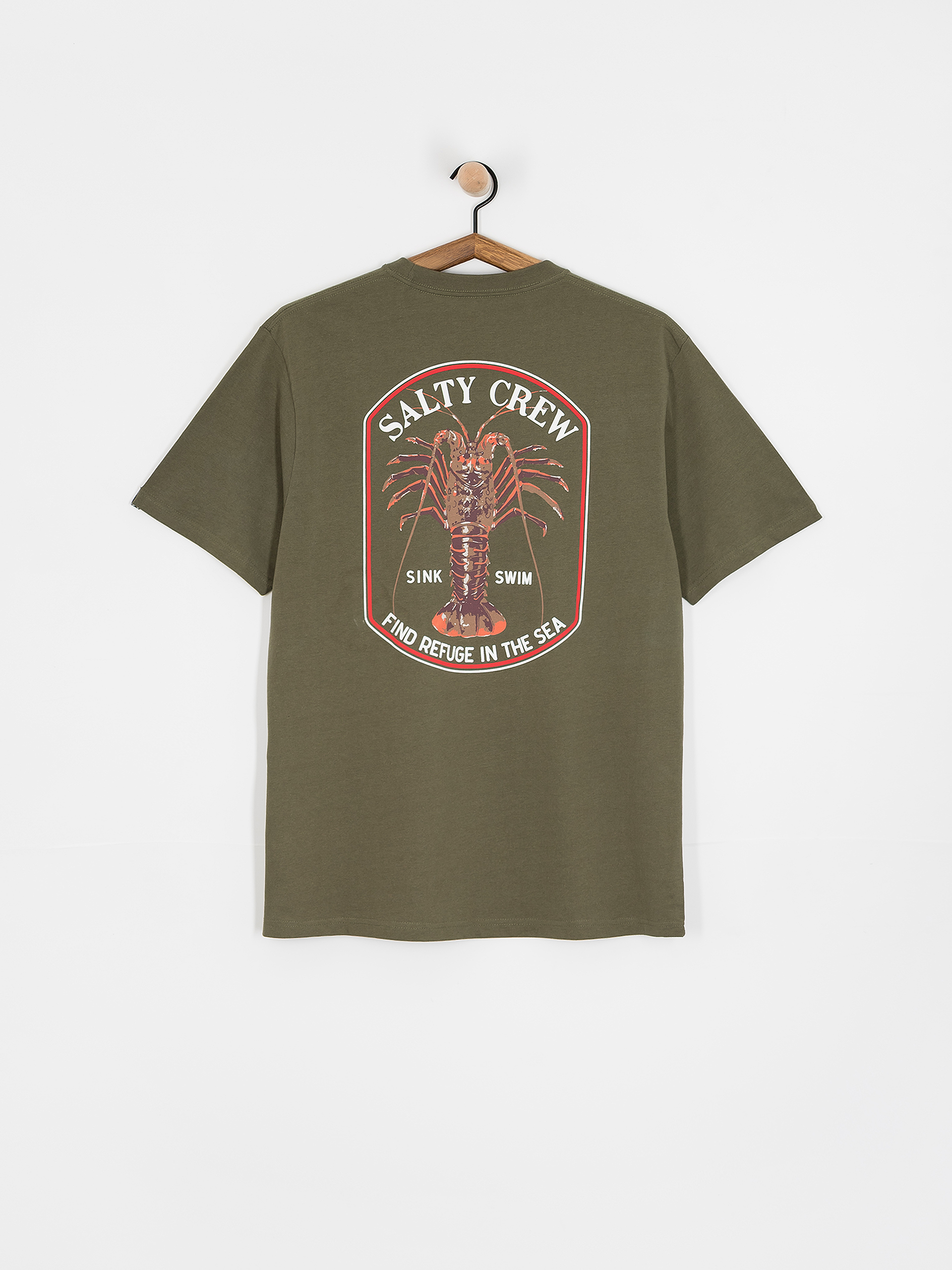 Tričko Salty Crew Spiny Standard (dusty olive)