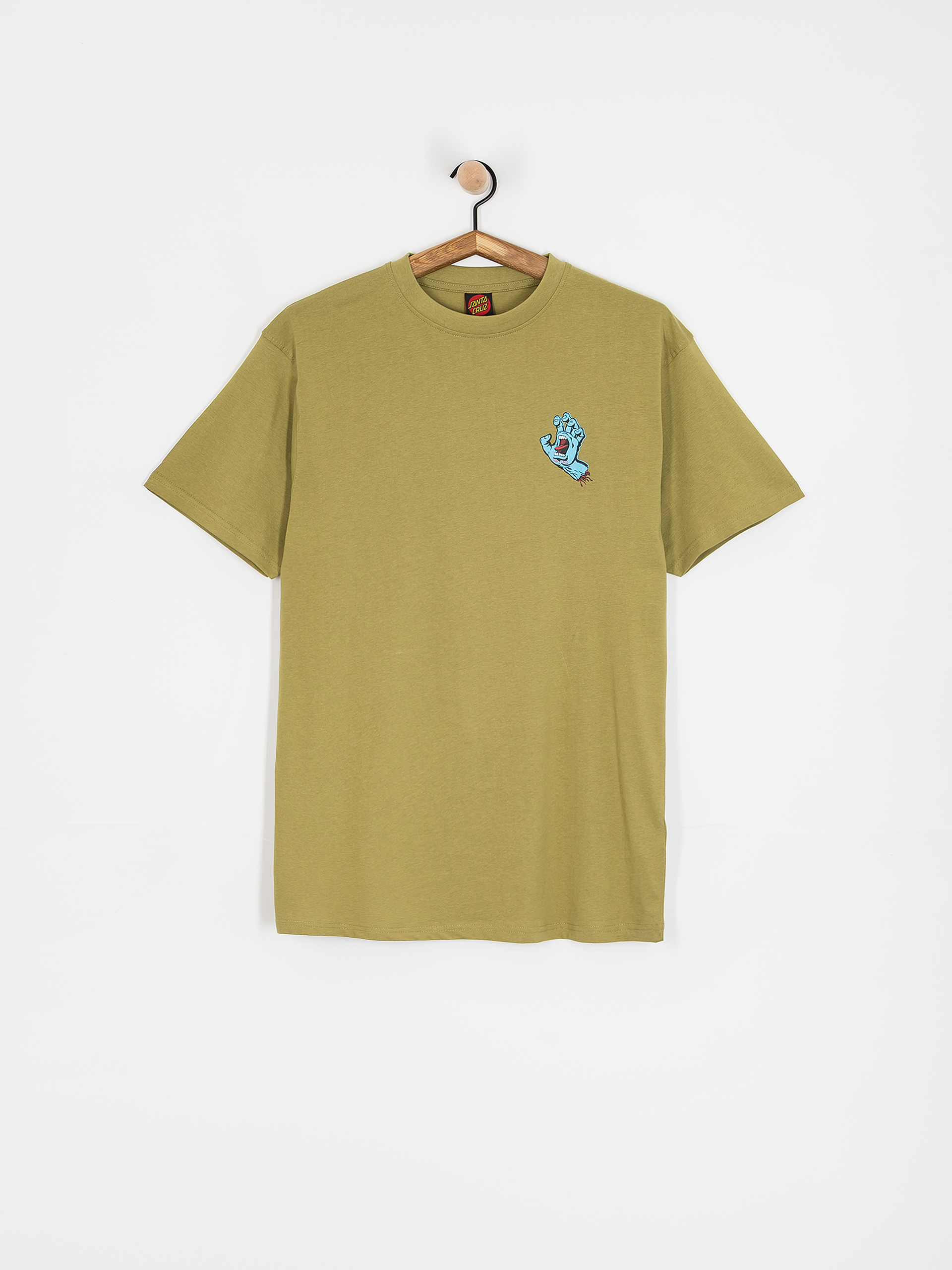 Tričko Santa Cruz Screaming Hand Chest (iguana)