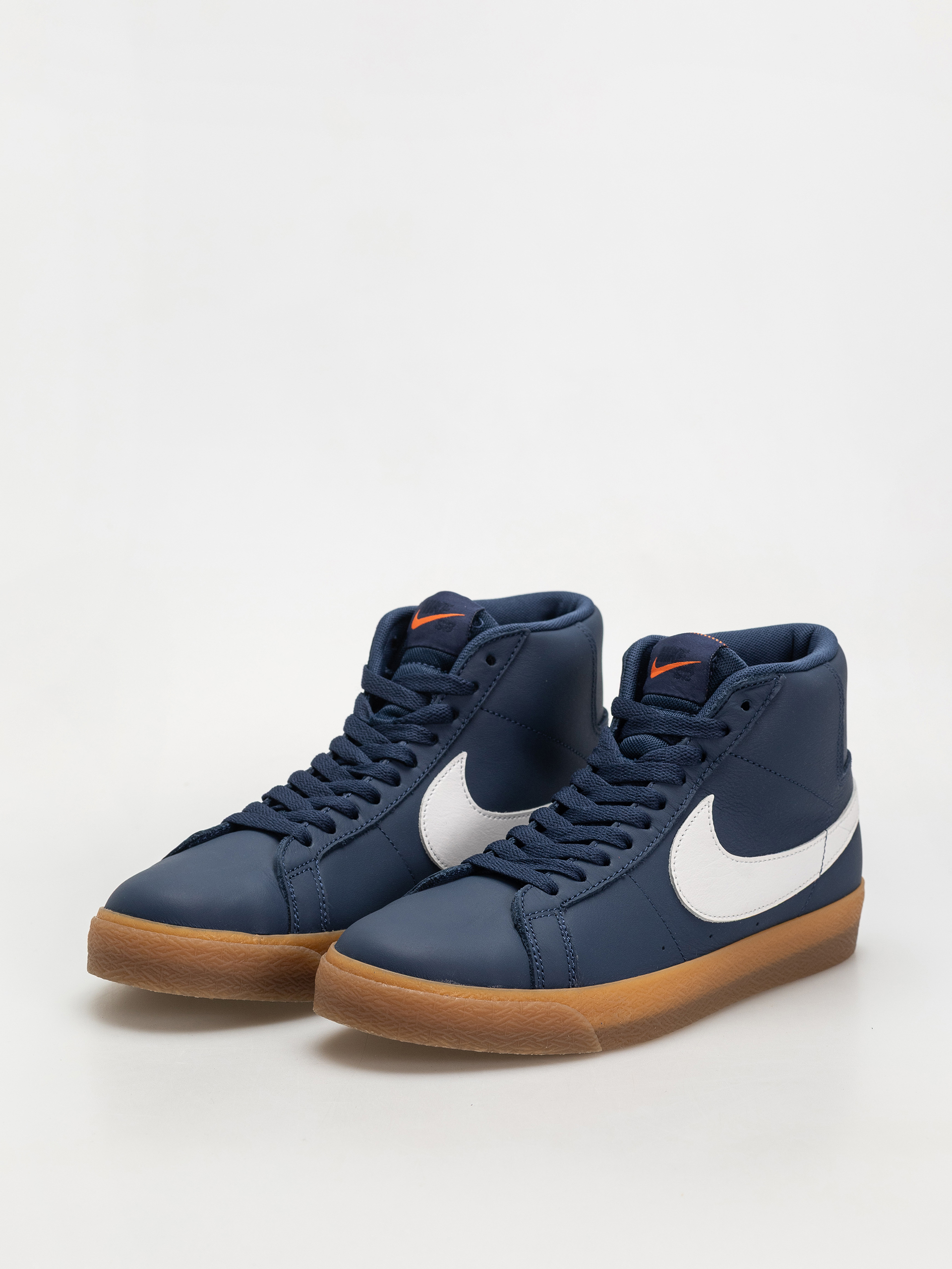 Topánky Nike SB Zoom Blazer Mid Iso (navy/white navy gum light brown)