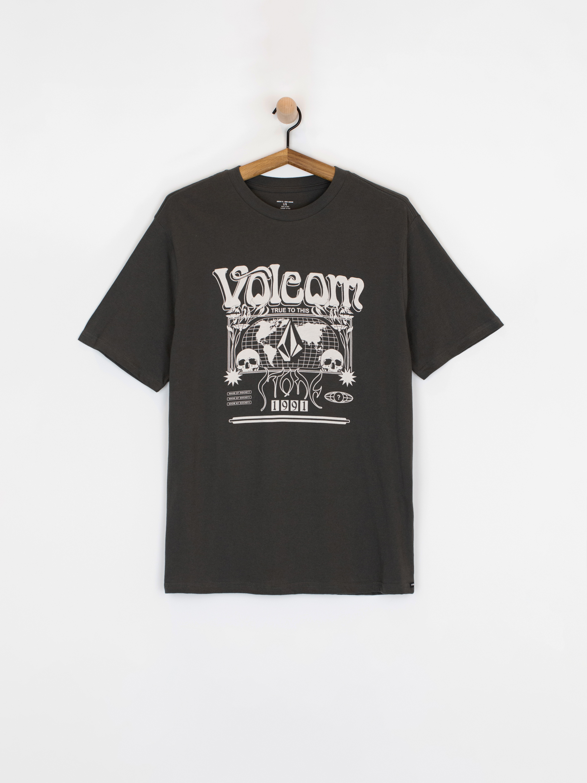 Tričko Volcom Worldly (stealth)