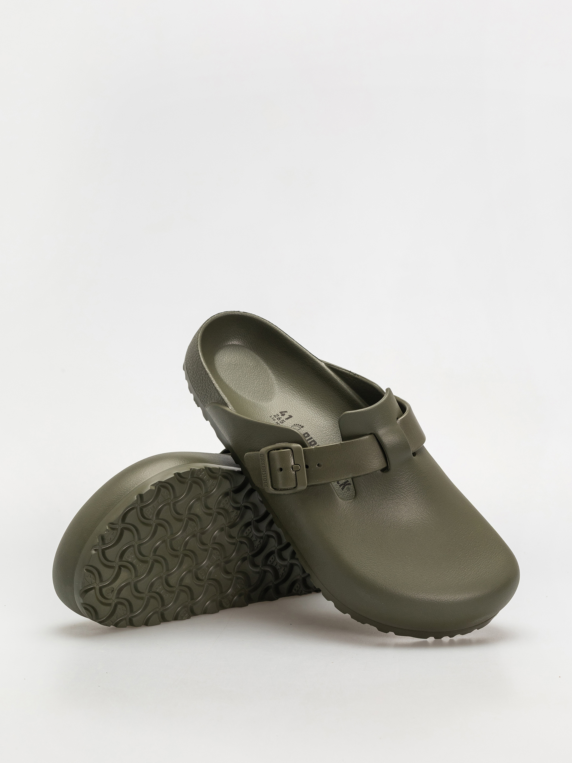 Šľapky Birkenstock Boston EVA Regular (khaki)
