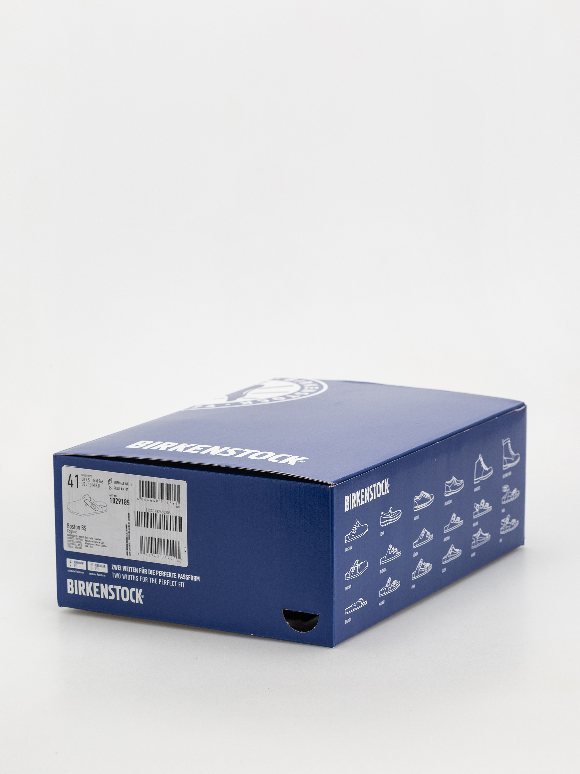 Šľapky Birkenstock Boston Suede Oiled Leather Regular (cognac)