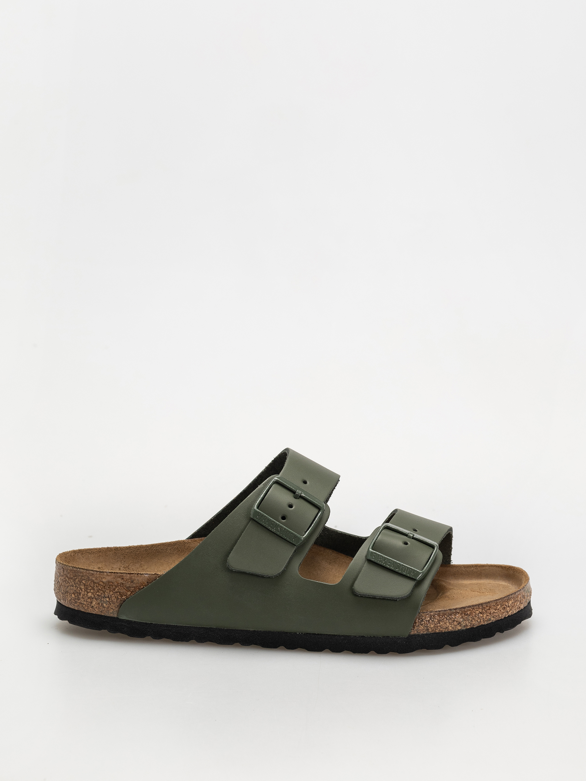 Šľapky Birkenstock Arizona Natural Leather Regular (thyme)