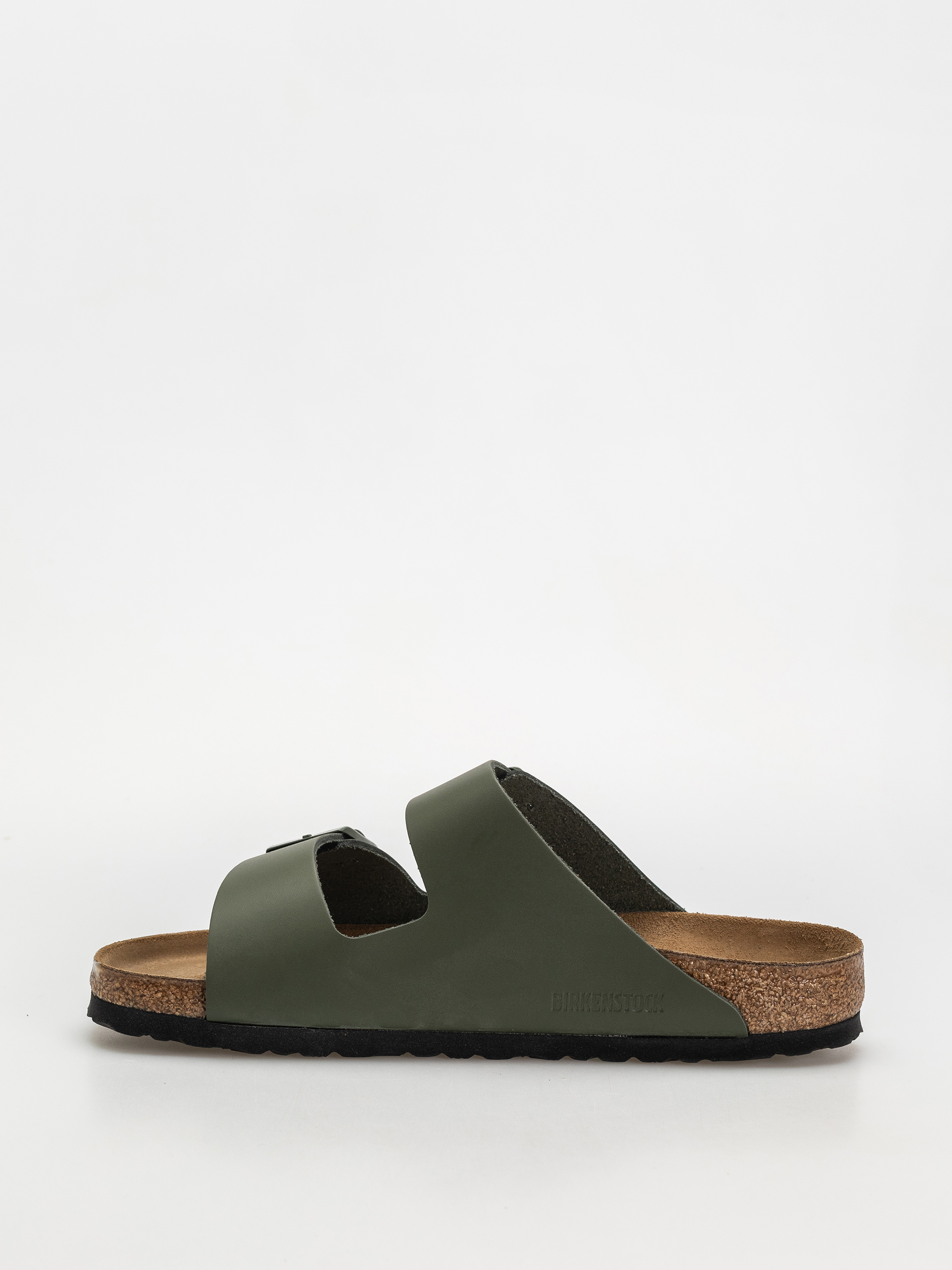 Šľapky Birkenstock Arizona Natural Leather Regular (thyme)