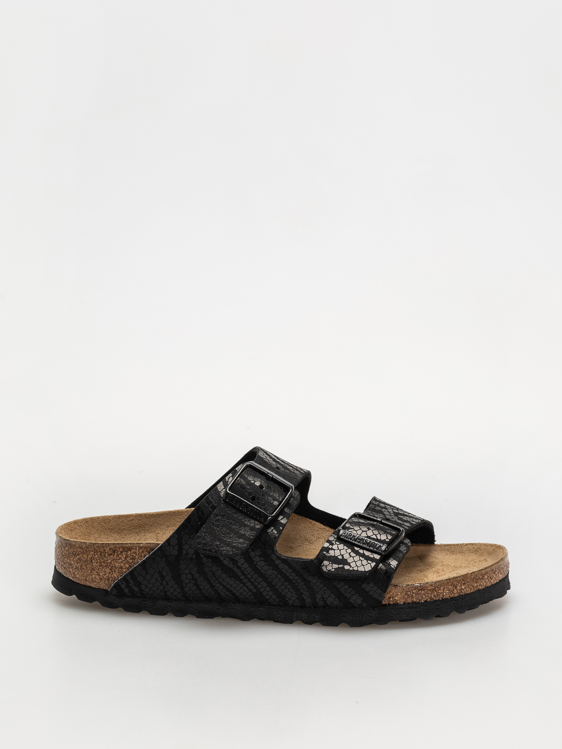 u0160u013eapky Birkenstock Arizona Animal Print Narrow Wmn (zebra black)