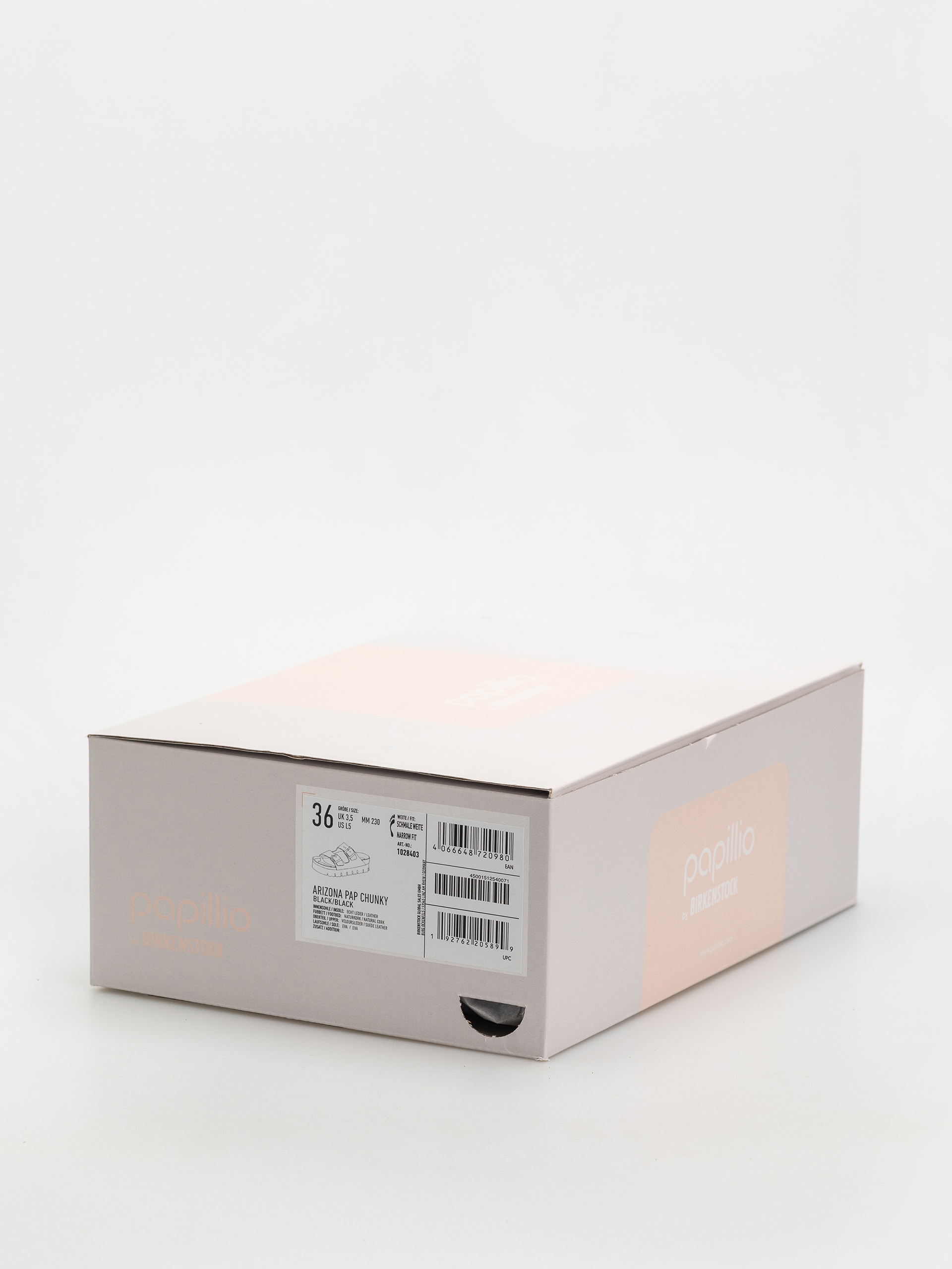 Šľapky Birkenstock Arizona Chunky Suede Narrow Wmn (black/black)