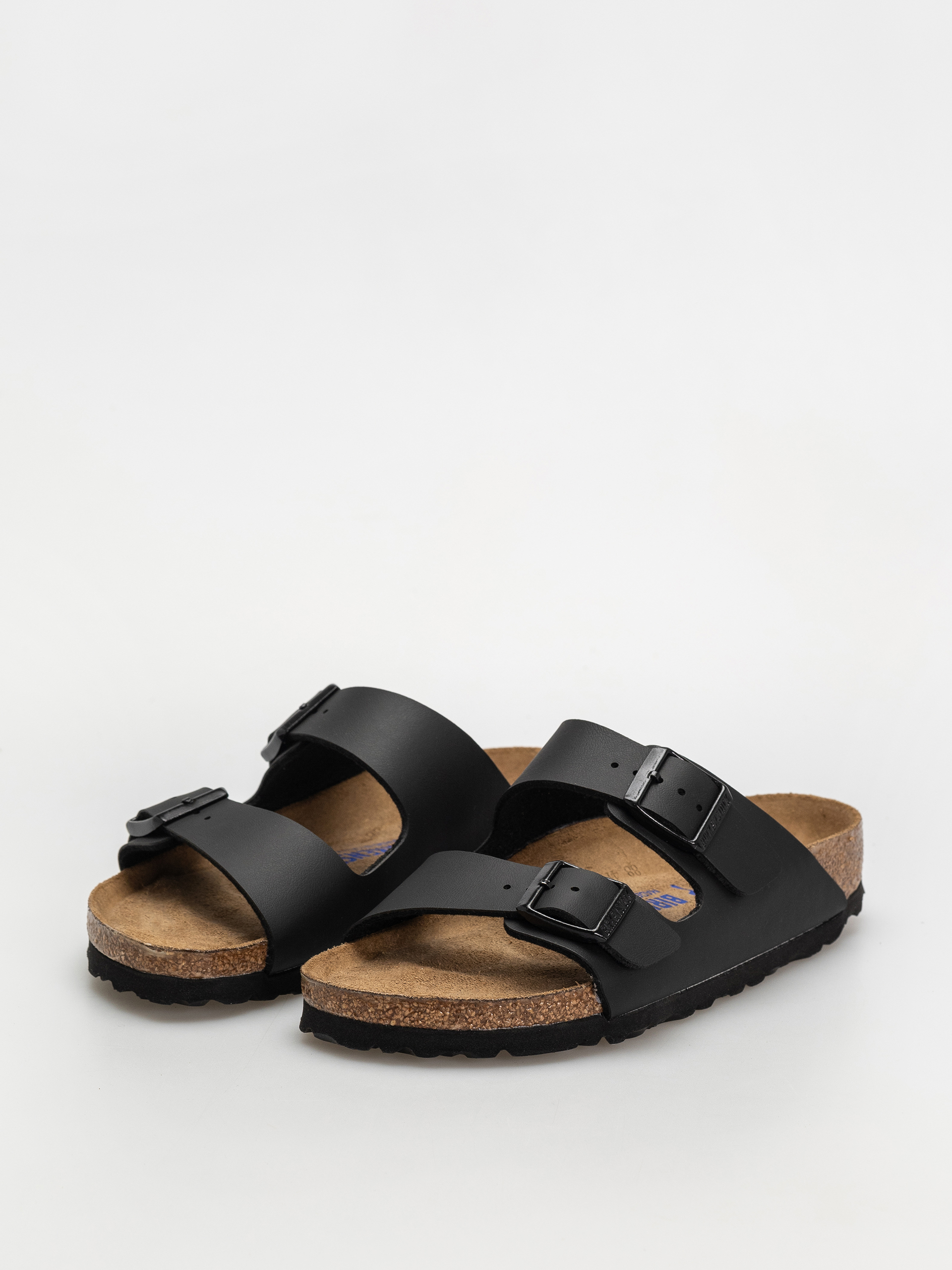 Šľapky Birkenstock Arizona Sfb Briko Flor Narrow Wmn (black)