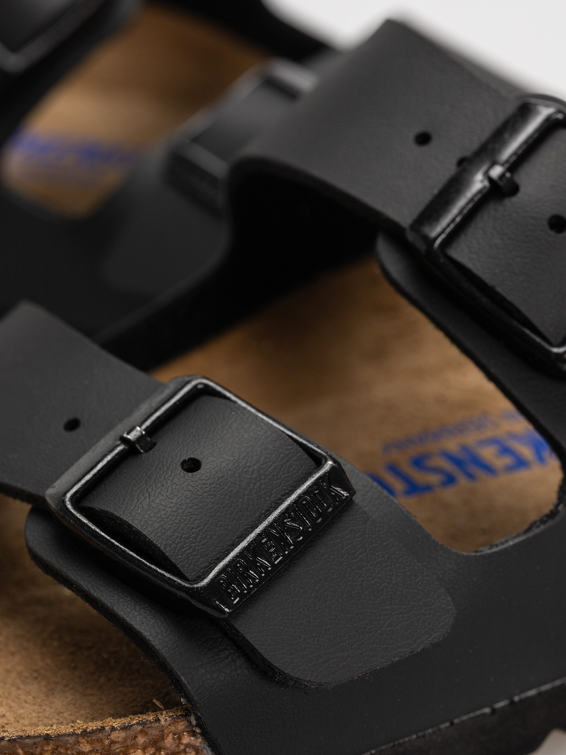 Šľapky Birkenstock Arizona Sfb Briko Flor Narrow Wmn (black)