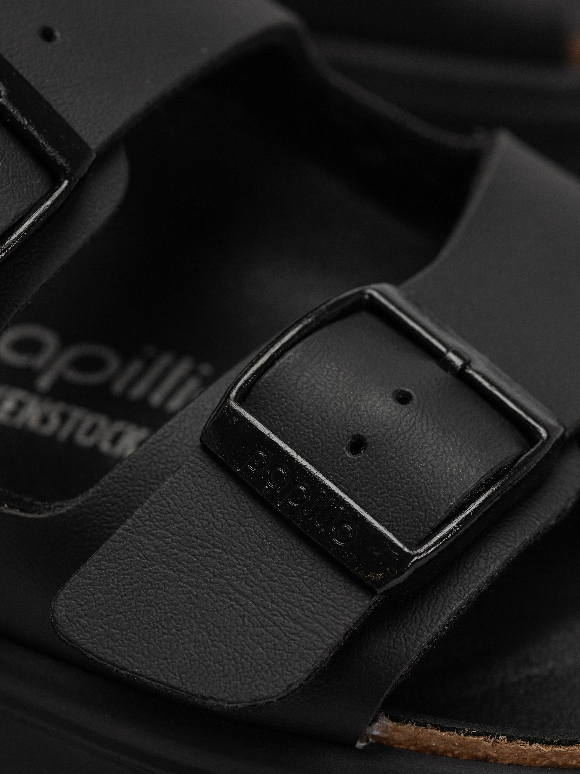 Šľapky Birkenstock Arizona Chunky Briko Flor Narrow Wmn (black/black)