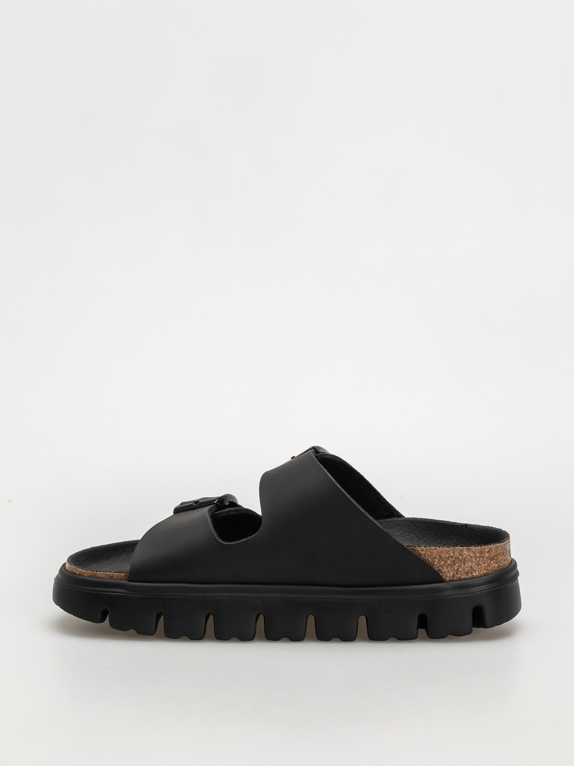 Šľapky Birkenstock Arizona Chunky Briko Flor Narrow Wmn (black/black)