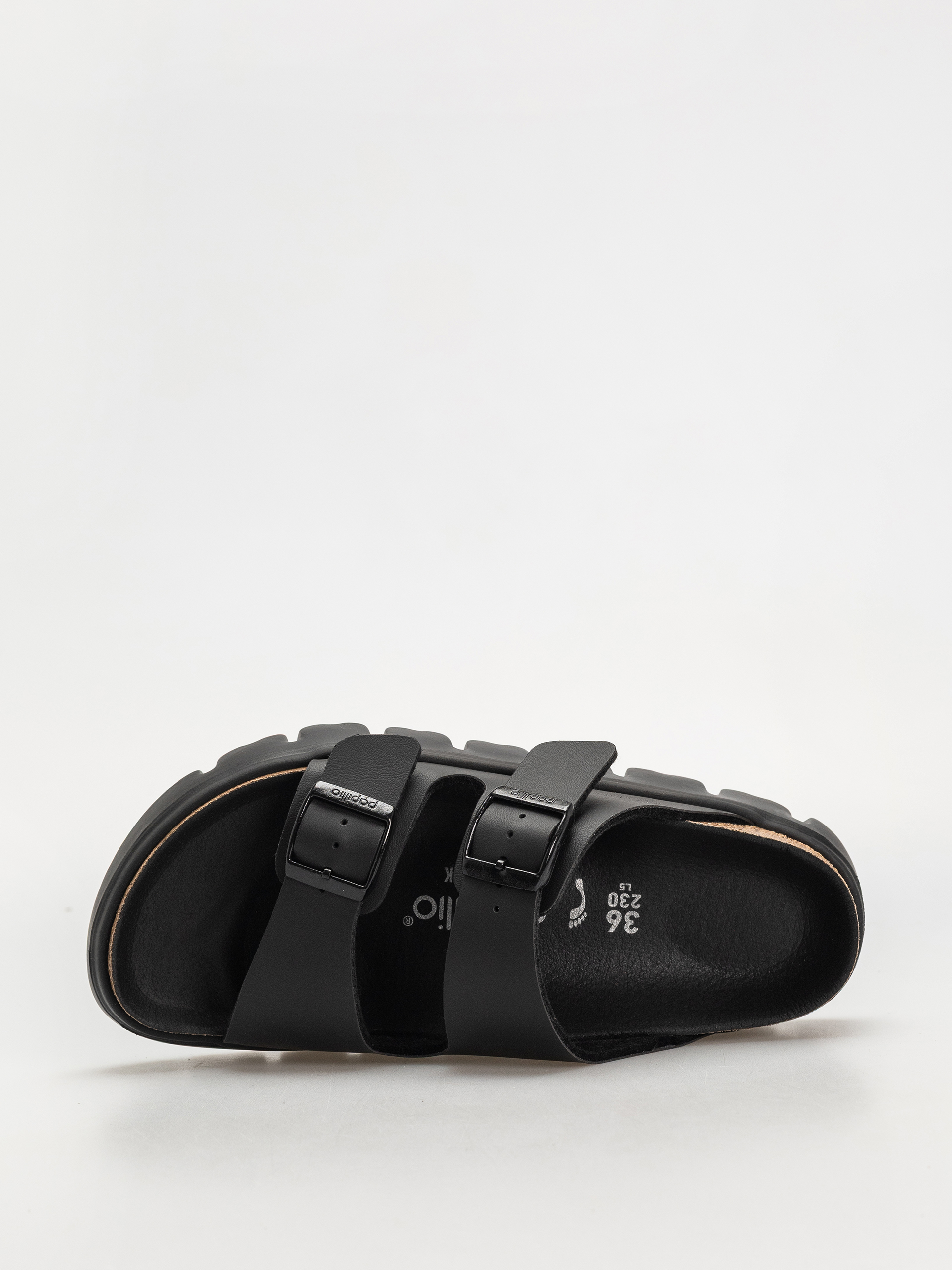Šľapky Birkenstock Arizona Chunky Briko Flor Narrow Wmn (black/black)