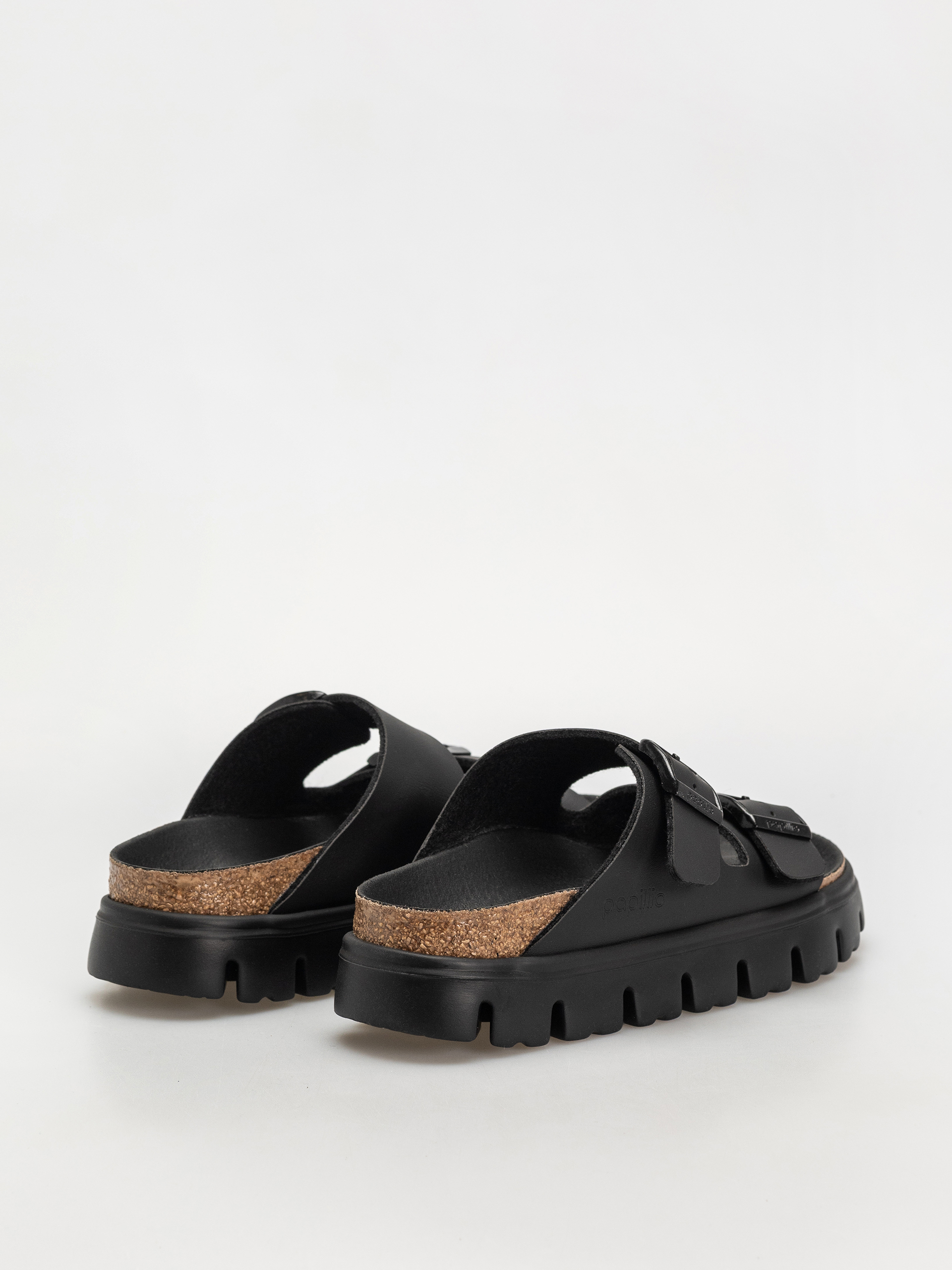 Šľapky Birkenstock Arizona Chunky Briko Flor Narrow Wmn (black/black)