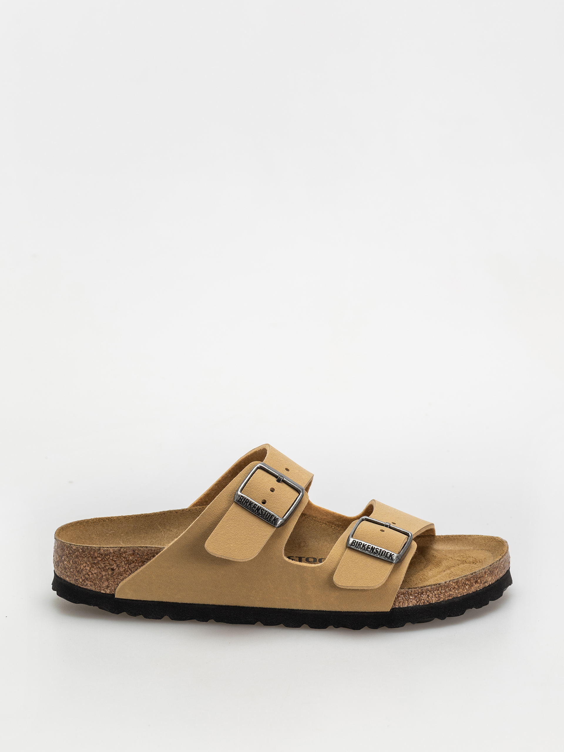 u0160u013eapky Birkenstock Arizona Birkibuc Narrow Wmn (latte cream)