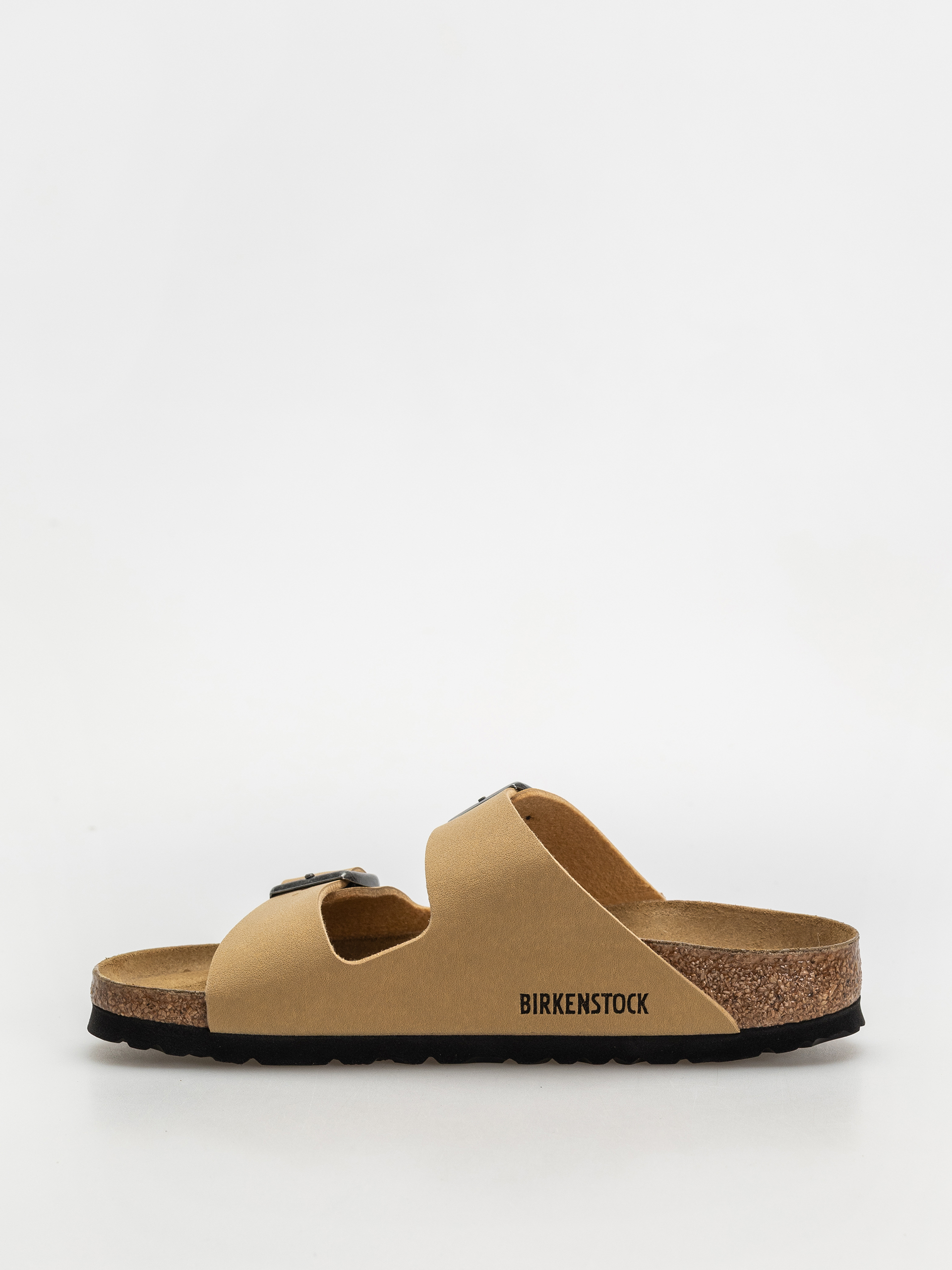 Šľapky Birkenstock Arizona Birkibuc Narrow Wmn (latte cream)