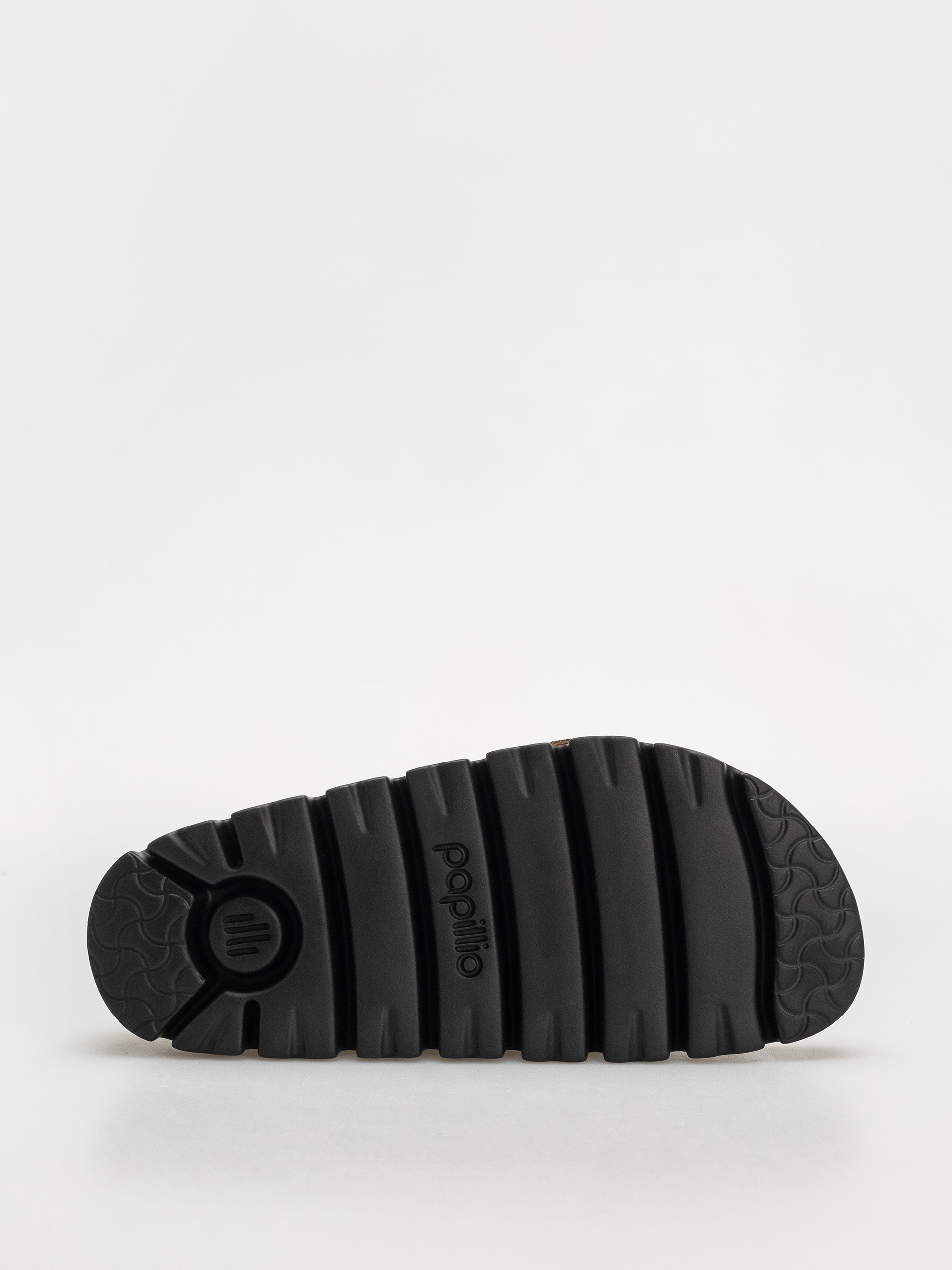 Šľapky Birkenstock Arizona Chunky Suede Narrow Wmn (dark tea/black)